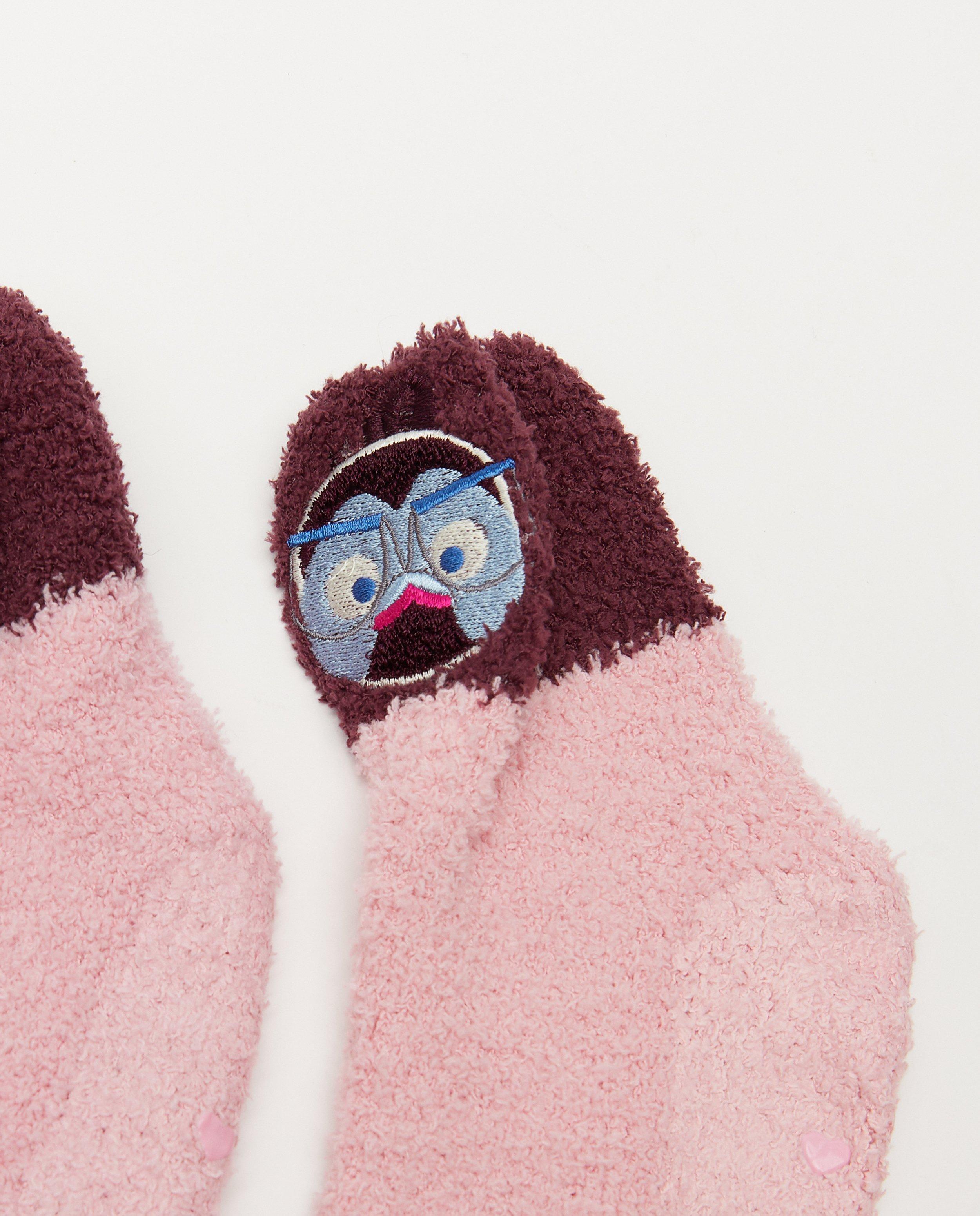 Roze antislipkousen de Fabeltjeskrant - Product Detail - roze - afbeelding nummer 2