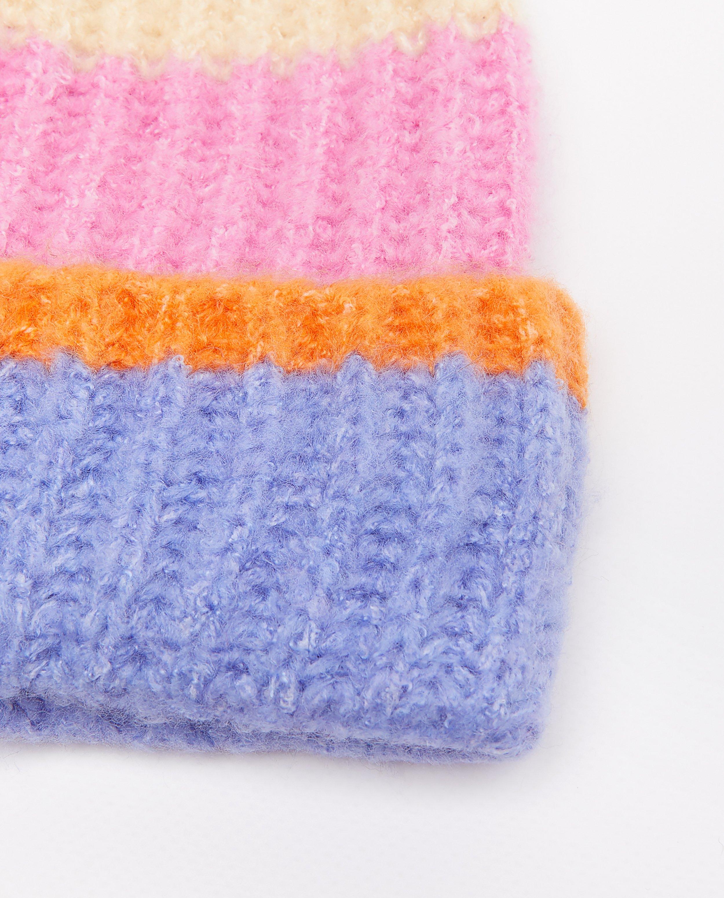 Bonneterie - Bonnet tricoté à rayures Pieces