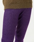 Pantalons - Pantalon mauve en fin tricot Pieces
