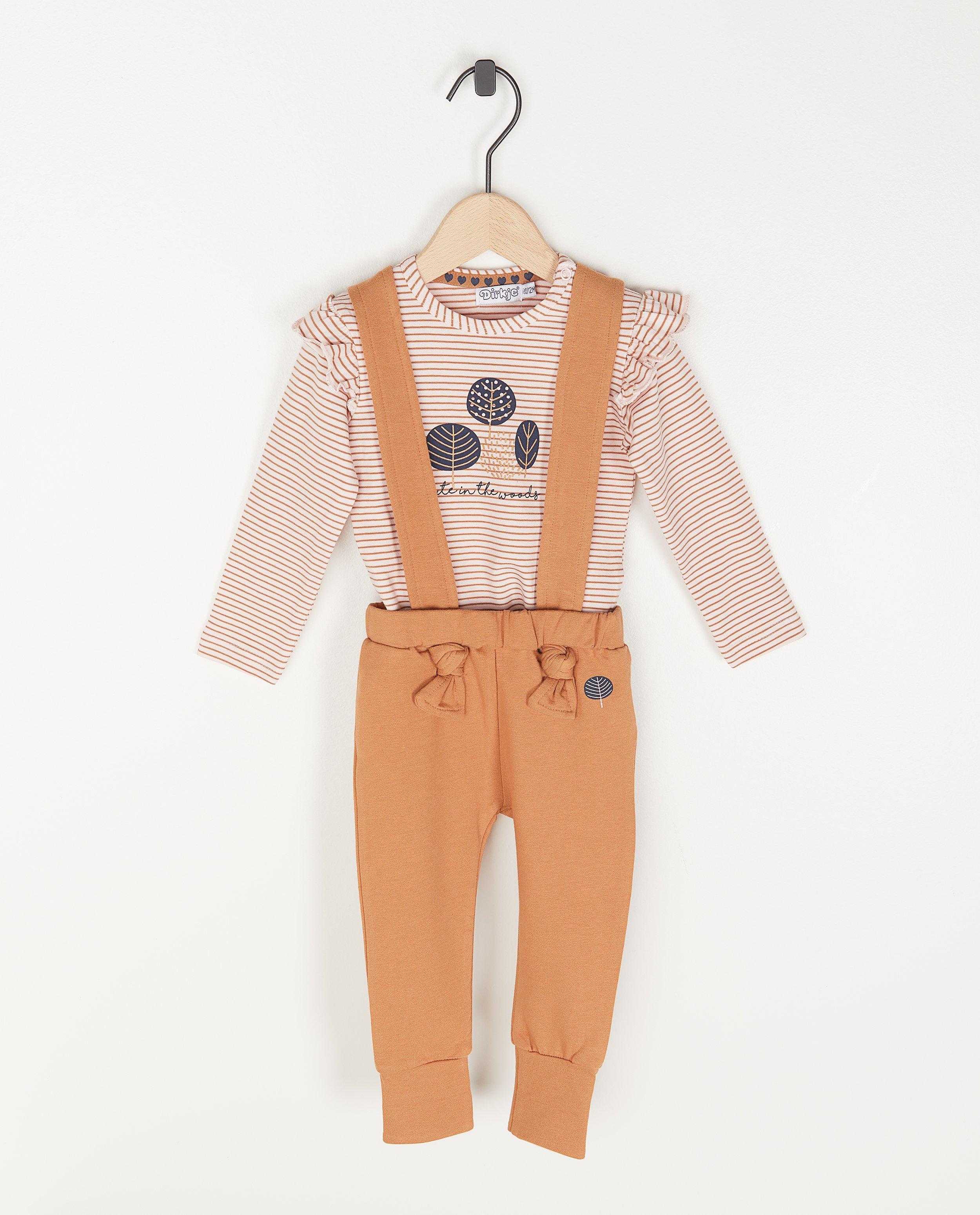 Set: longsleeve + jumpsuit Dirkje - null - Dirkje