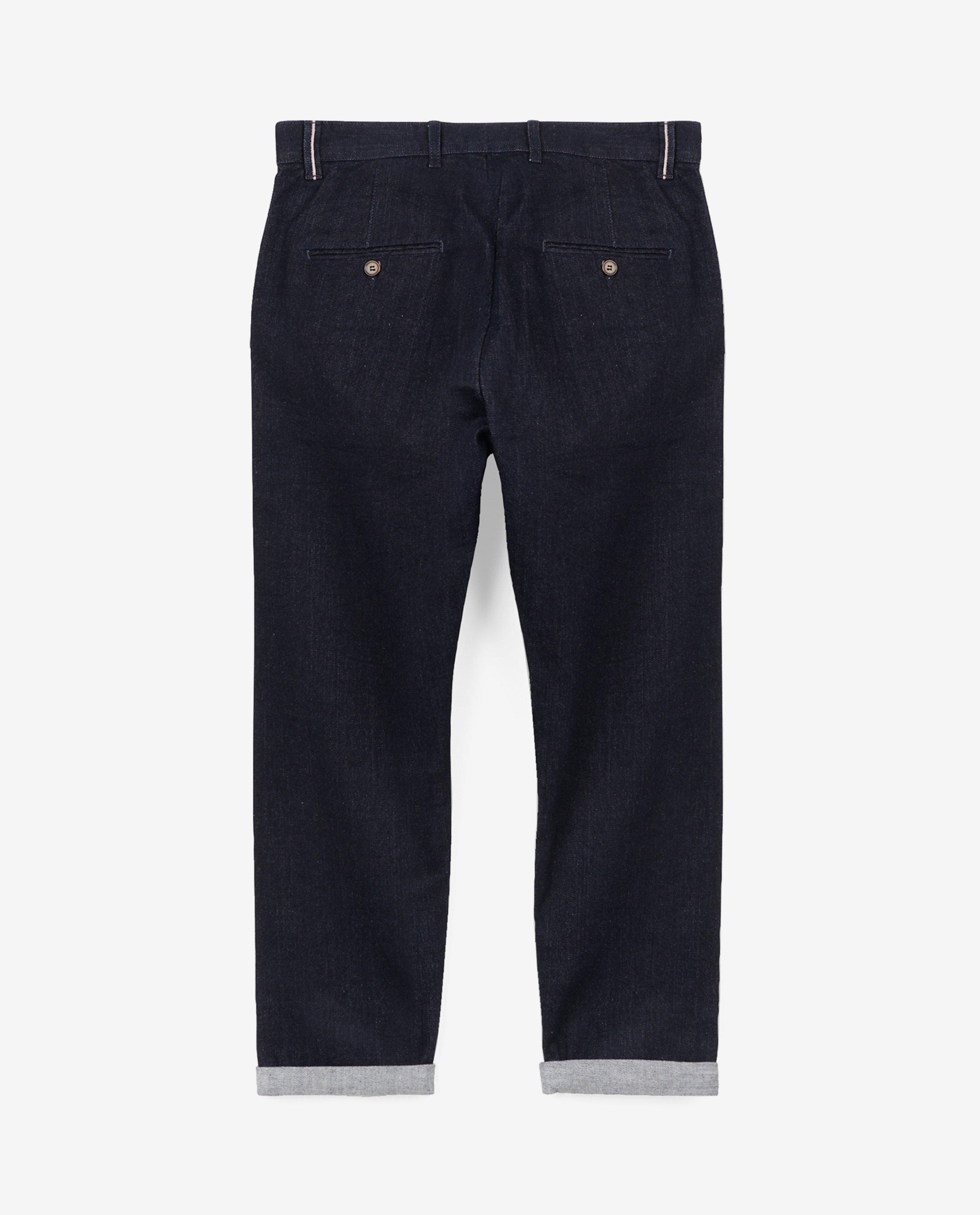 Jeans - Donkerblauwe jeans CKS x Marcelo Ballardin