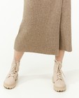 Jupes - Jupe gris foncé en tricot Sora