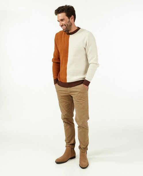 Pull color block, hommes - null - Familystories