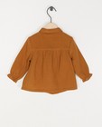 Hemden - Bruine blouse van tetra