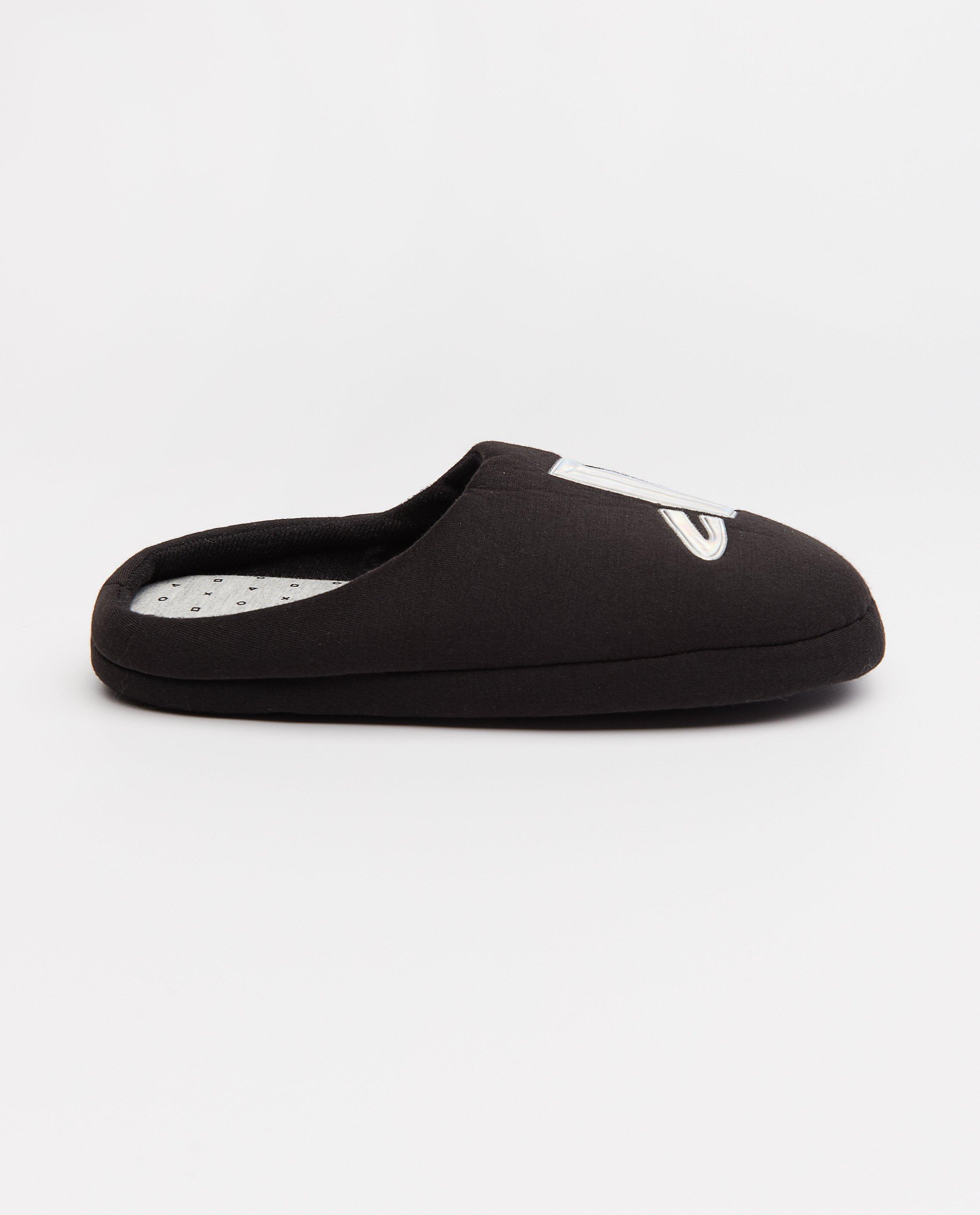 Schoenen - Zwarte pantoffels PlayStation