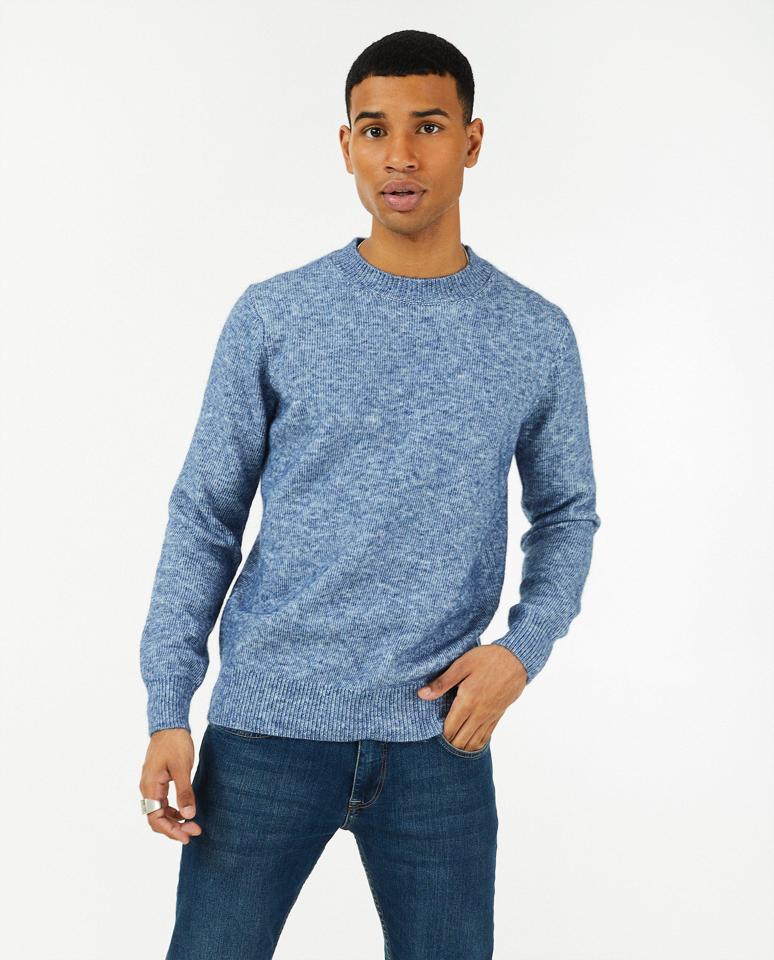 Pull en polyester recycl&eacute; I AM - D&eacute;tails du produit - bleu - image num&eacute;ro 4