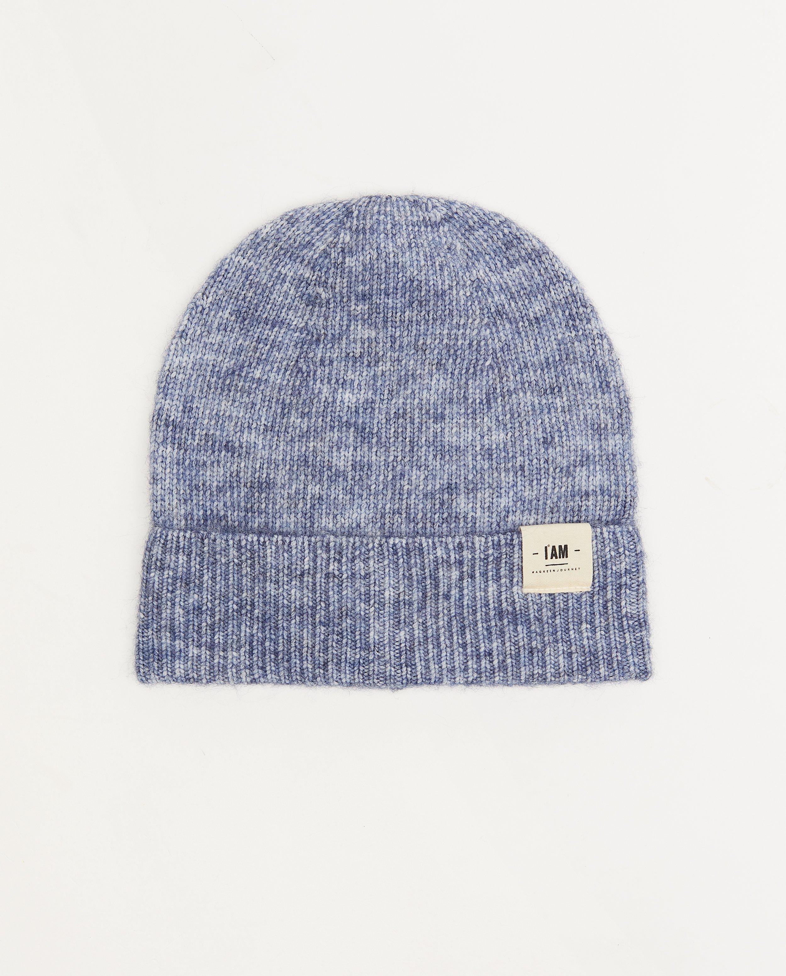 Bonnet en polyester recyclé I AM - bleu - I AM