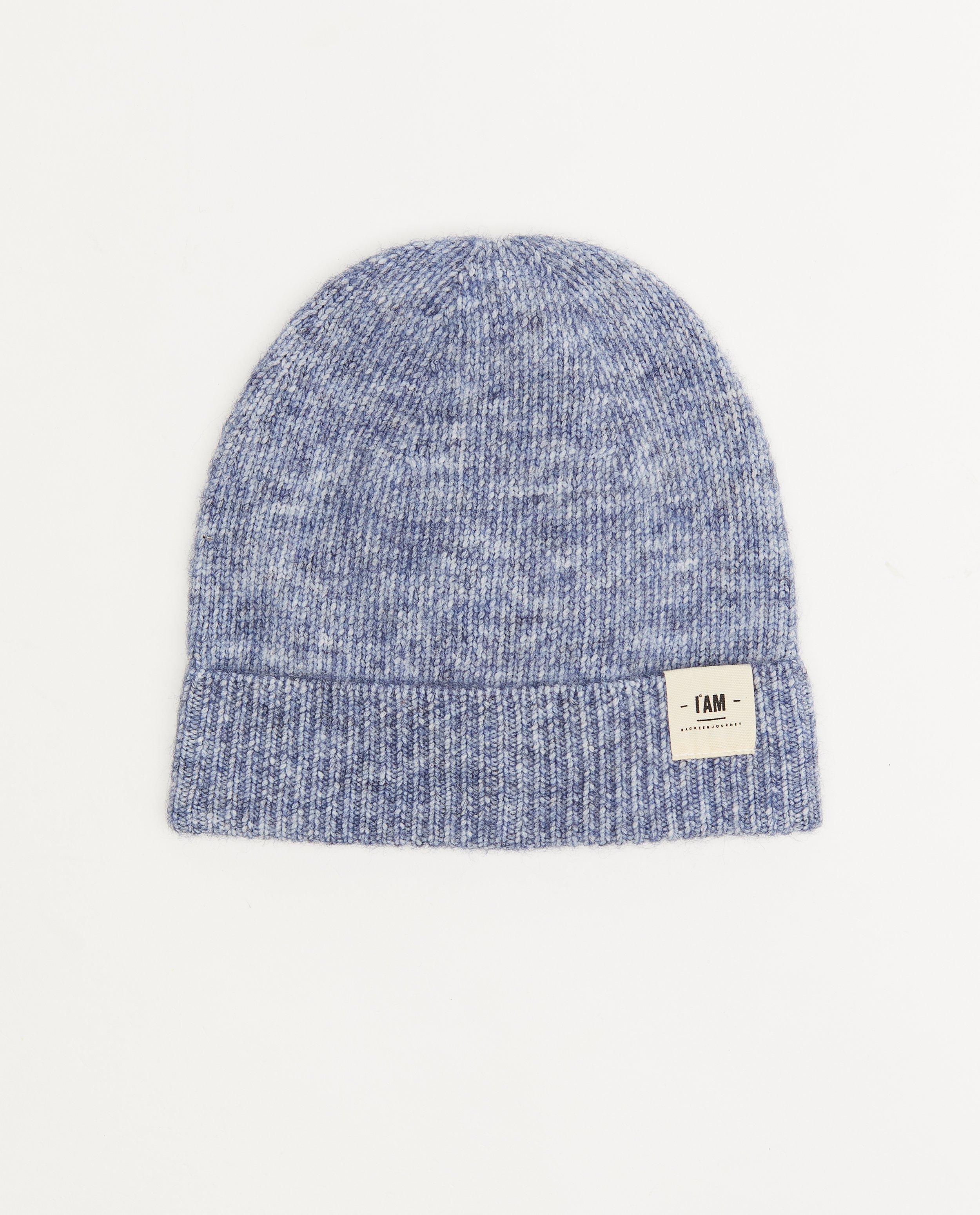 Bonnet en polyester recyclé I AM - bleu - I AM