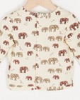 T-shirts - Longsleeve met olifantprint