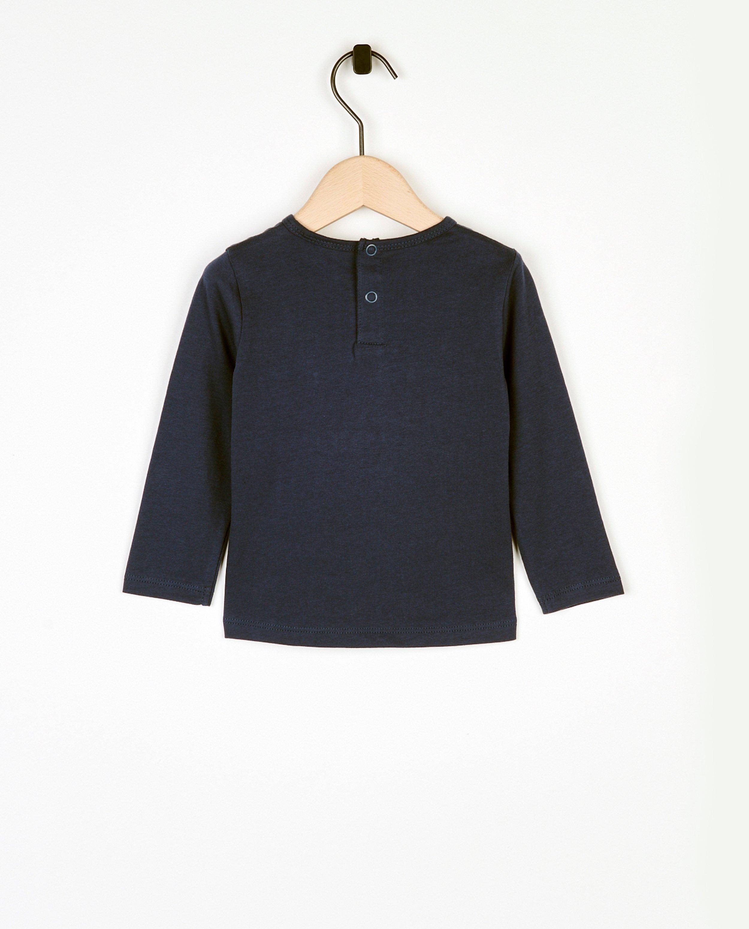 T-shirts - Blauwe longsleeve BESTies