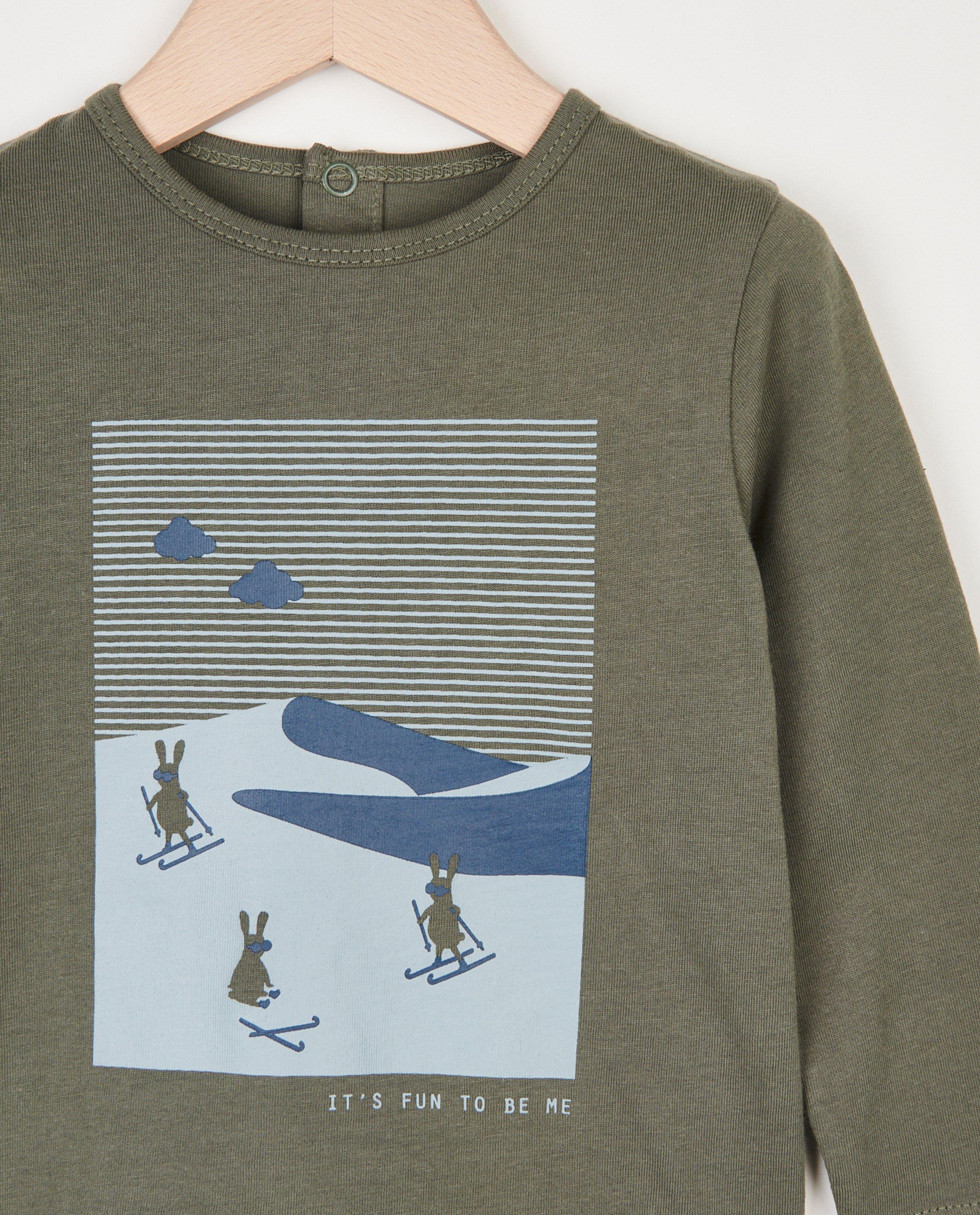 T-shirts - T-shirt gris à manches longues BESTies