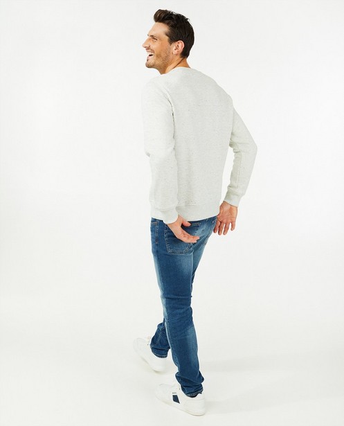 Sweaters - Grijze sweater met opschrift s.Oliver