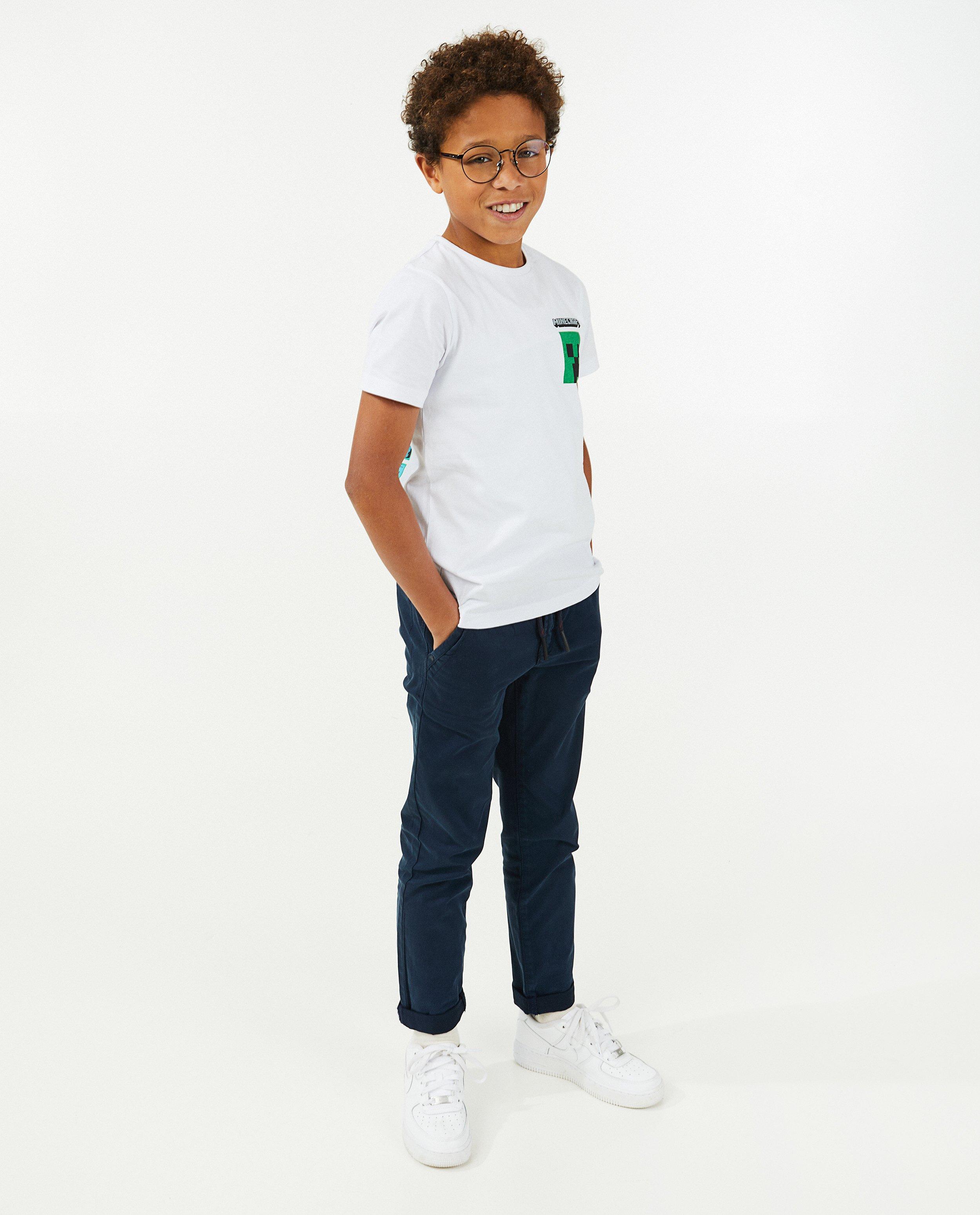 T-shirt blanc unisexe Minecraft - null - Minecraft