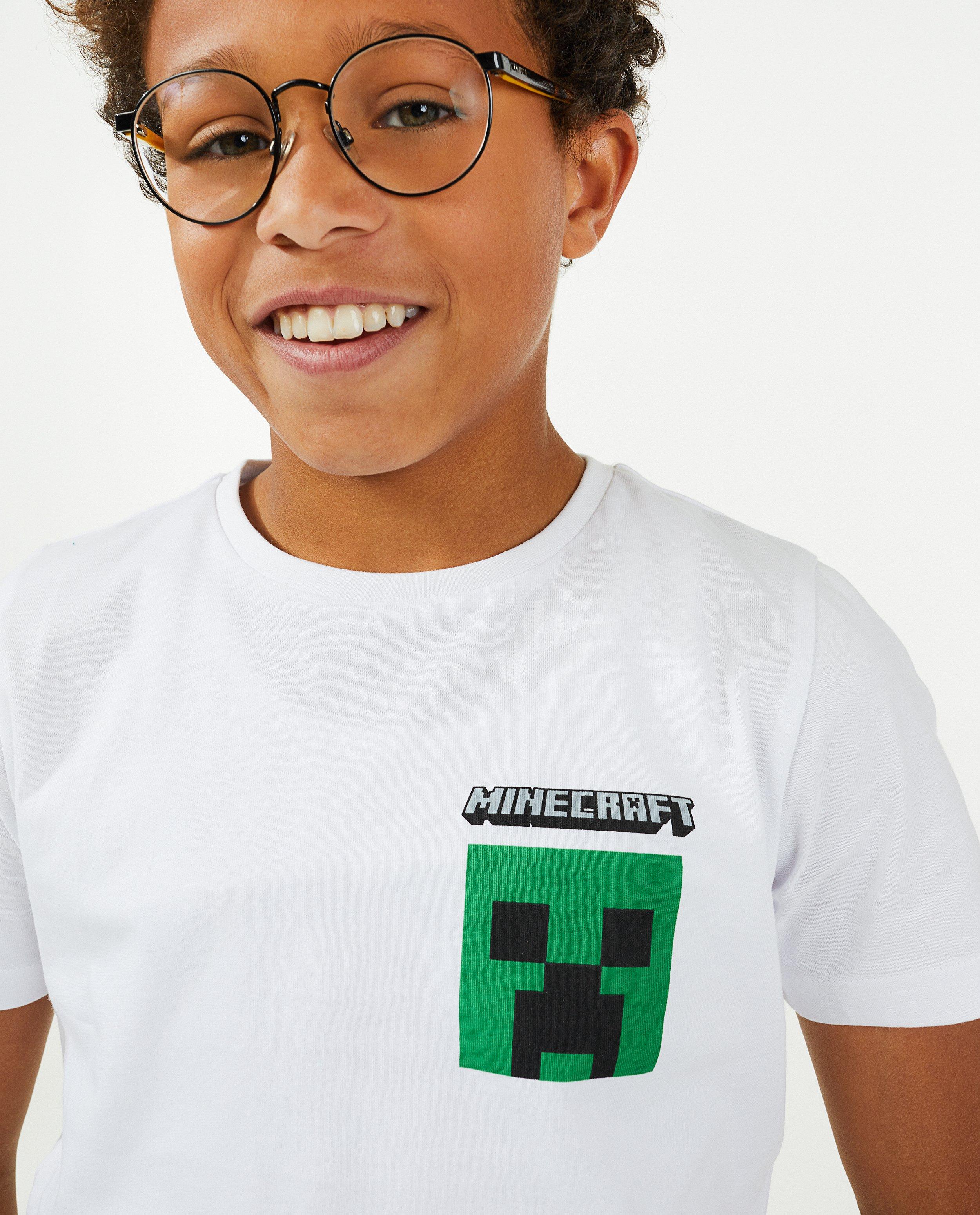 T-shirts - T-shirt blanc unisexe Minecraft