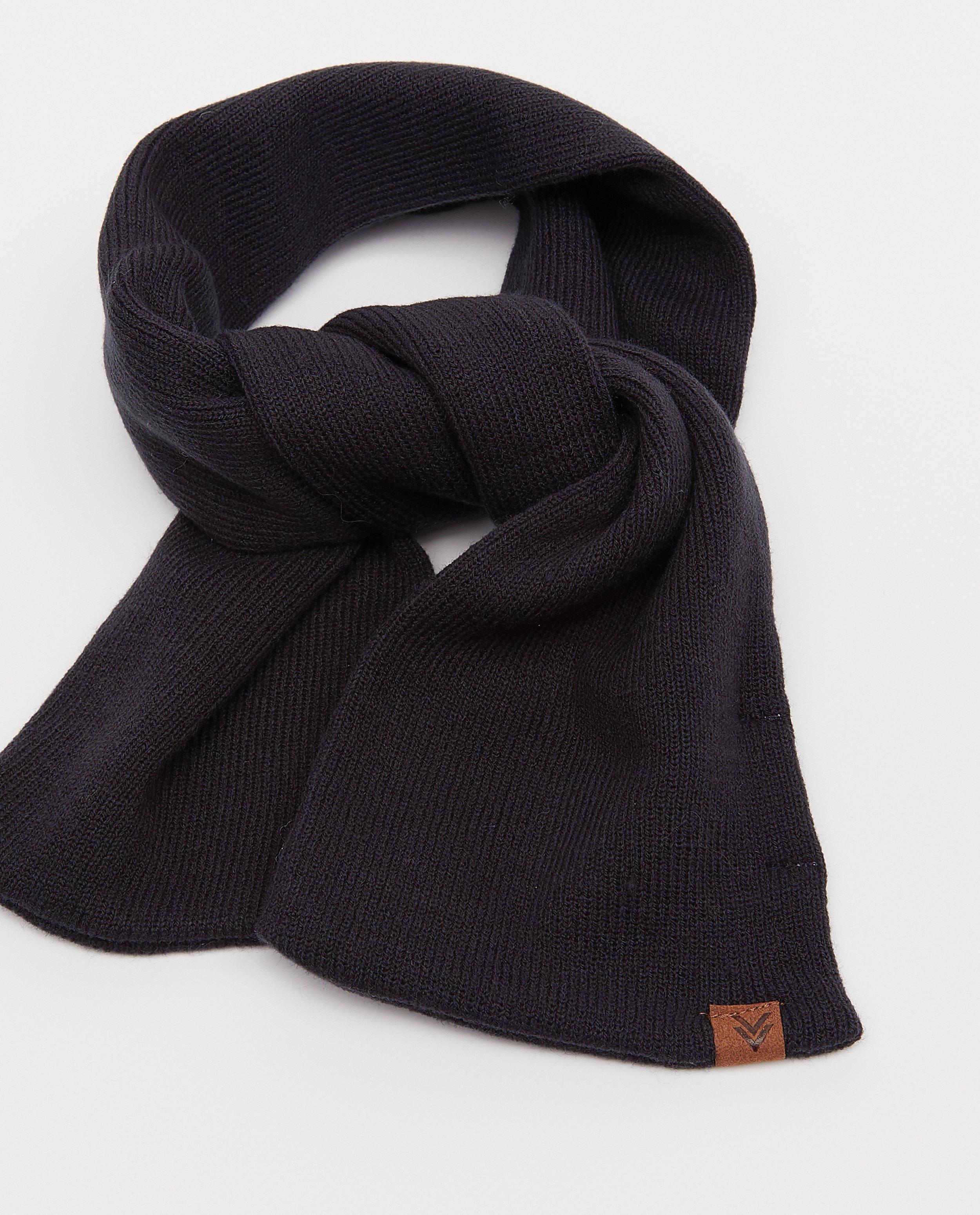 Breigoed - Donkerblauwe unisex sjaal - Baby