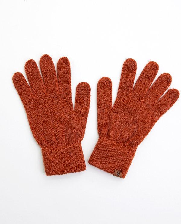 Gants orange unisexes - Enfants - fin tricot - JBC