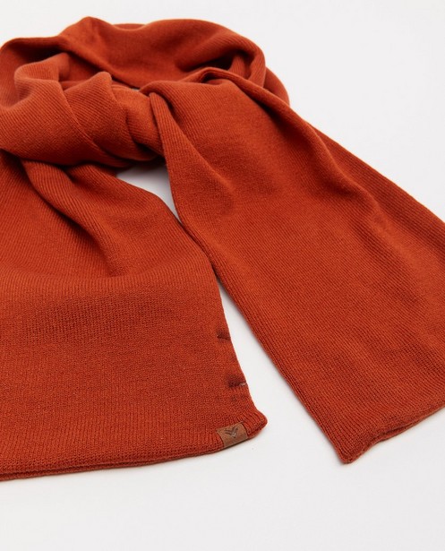 Breigoed - Oranje sjaal - volwassenen
