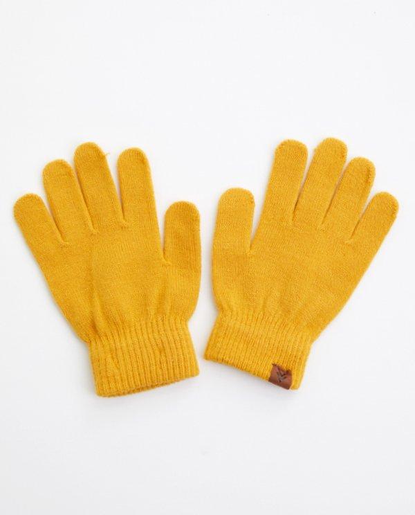 Gants jaunes - Adultes - D&eacute;tails du produit - jaune fonc&eacute; - image num&eacute;ro 1