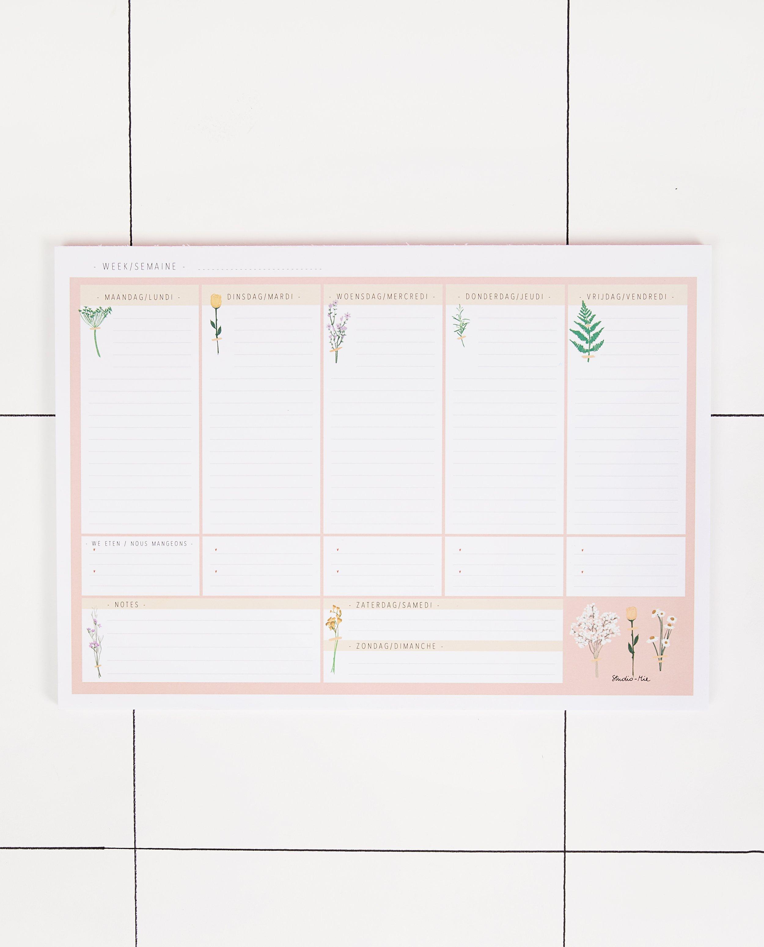 Weekplanner Mail-Box - 60 vellen - JBC