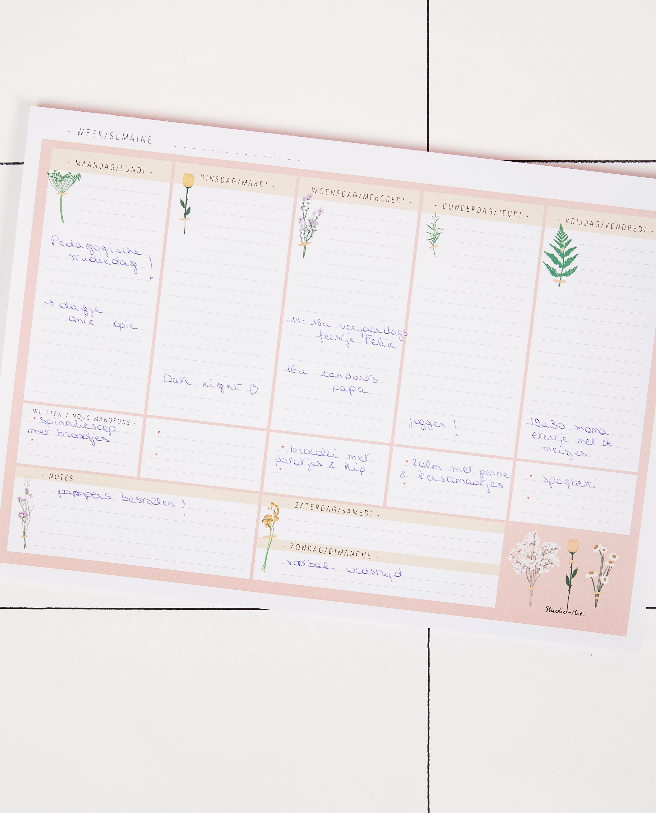 Gadgets - Weekplanner Mail-Box