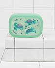 Groene lunchbox Amuse Your Day - met schildpadprint - JBC