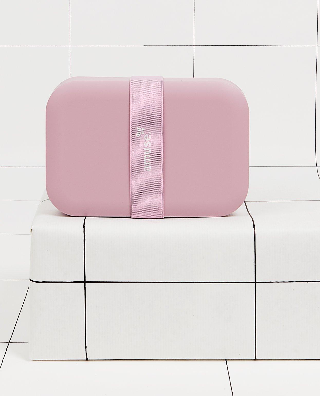 Roze lunchbox Amuse Your Day - 109 x 80 x 37 mm - JBC