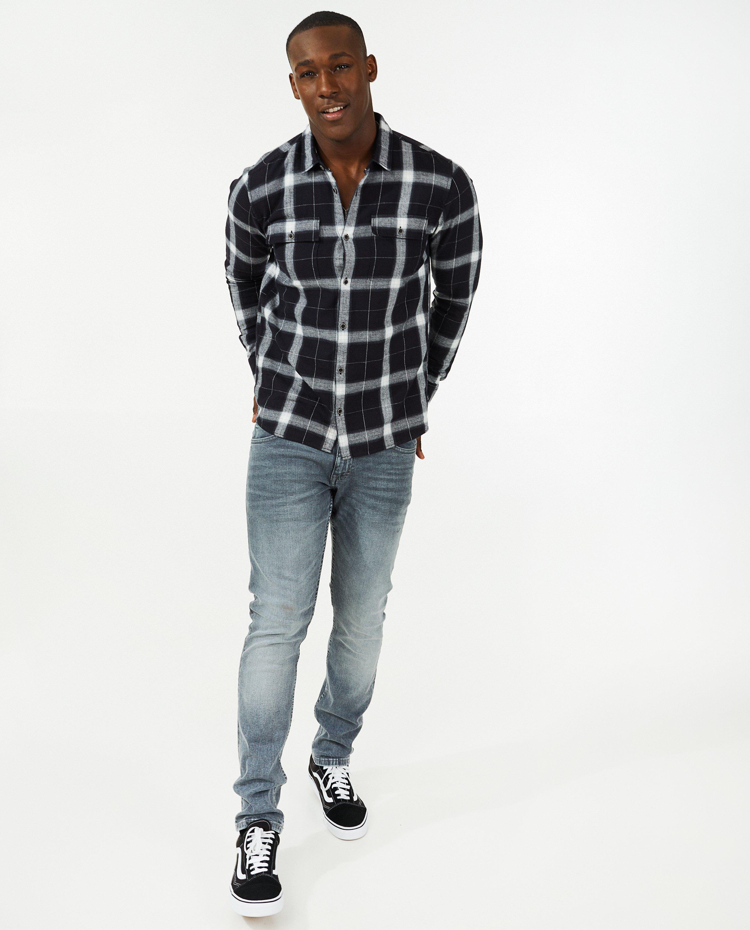 Chemises - Chemise à carreaux QS by s.Oliver