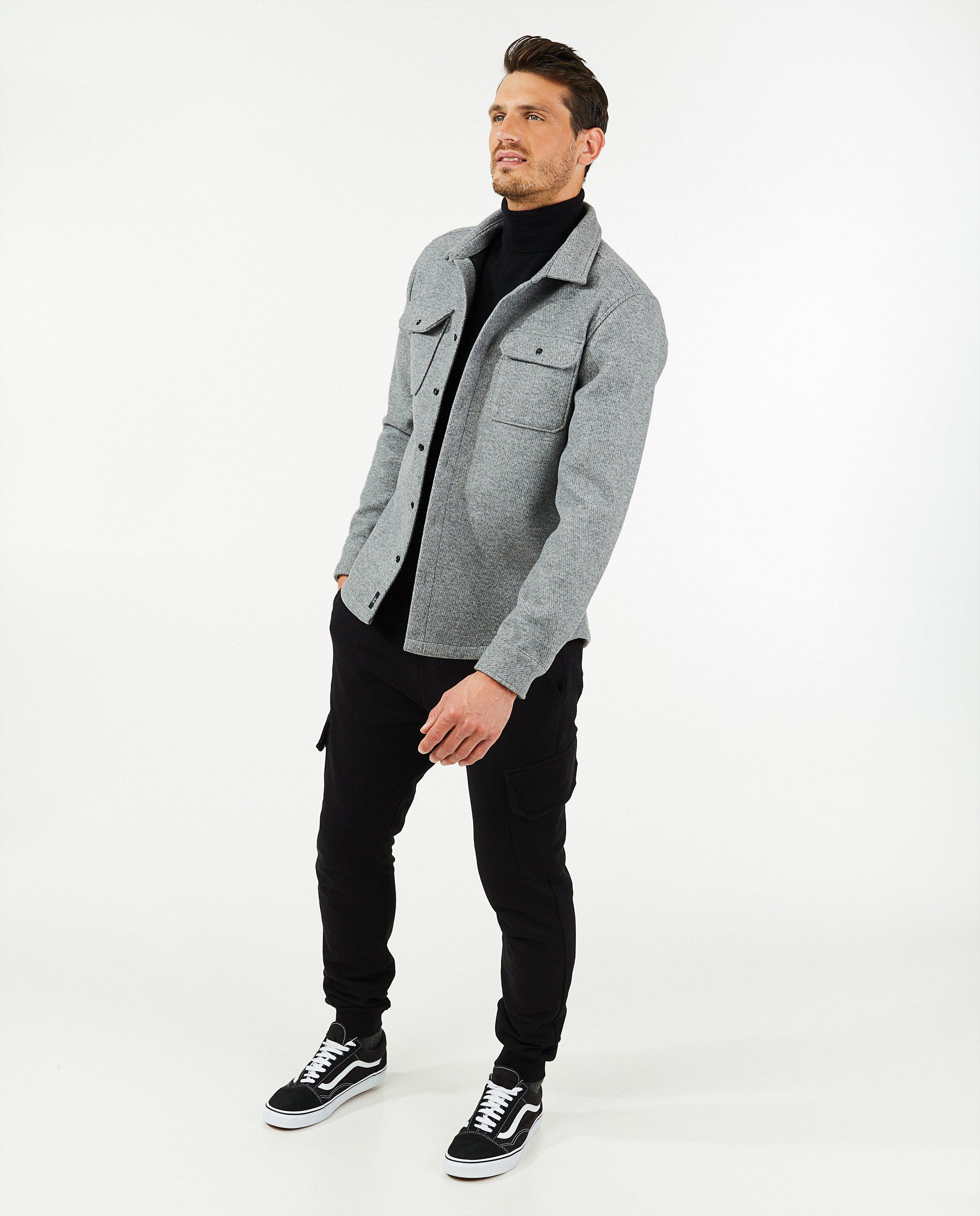Veste chemise grise QS by s.Oliver - null - S. Oliver