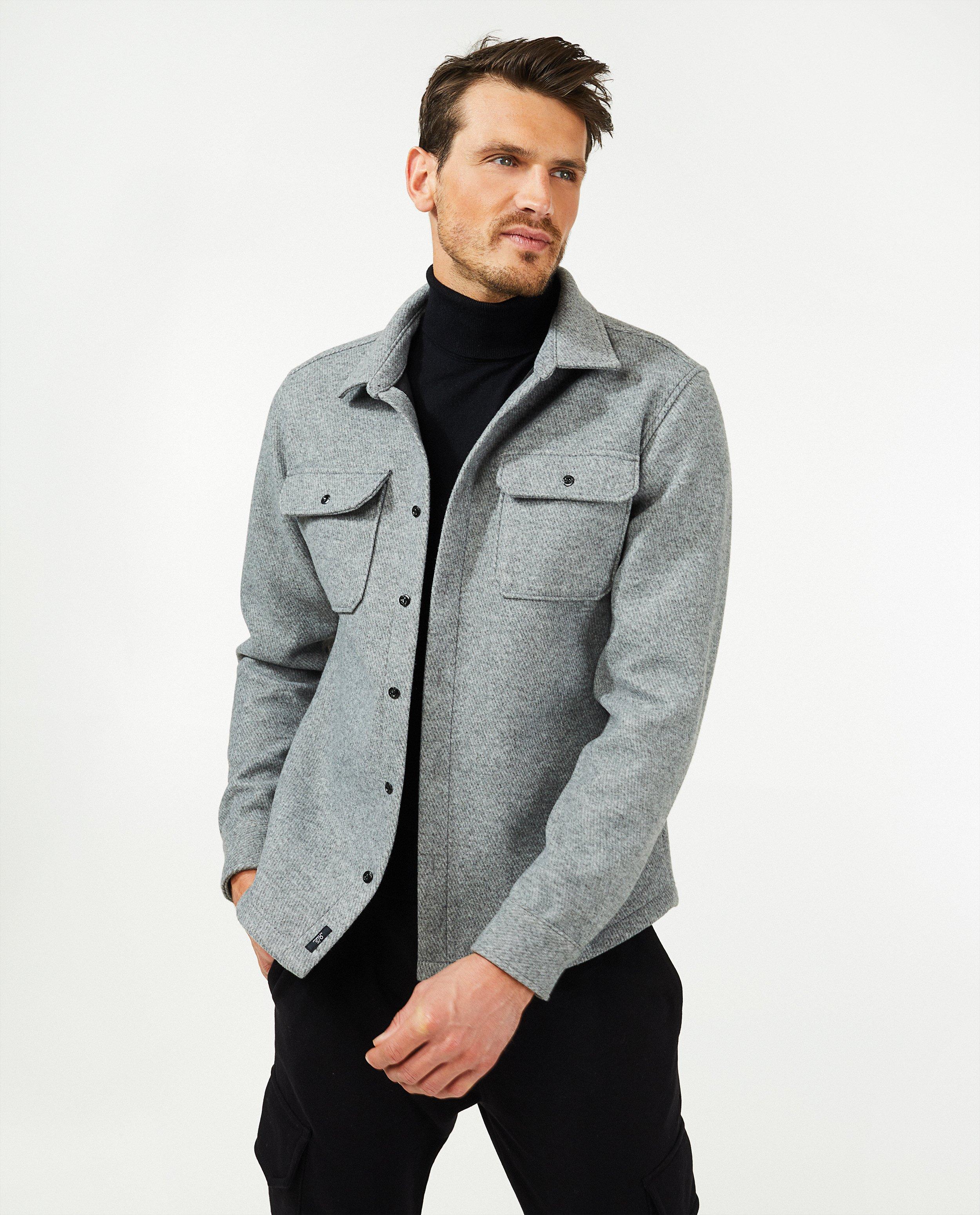 Chemises - Veste chemise grise QS by s.Oliver