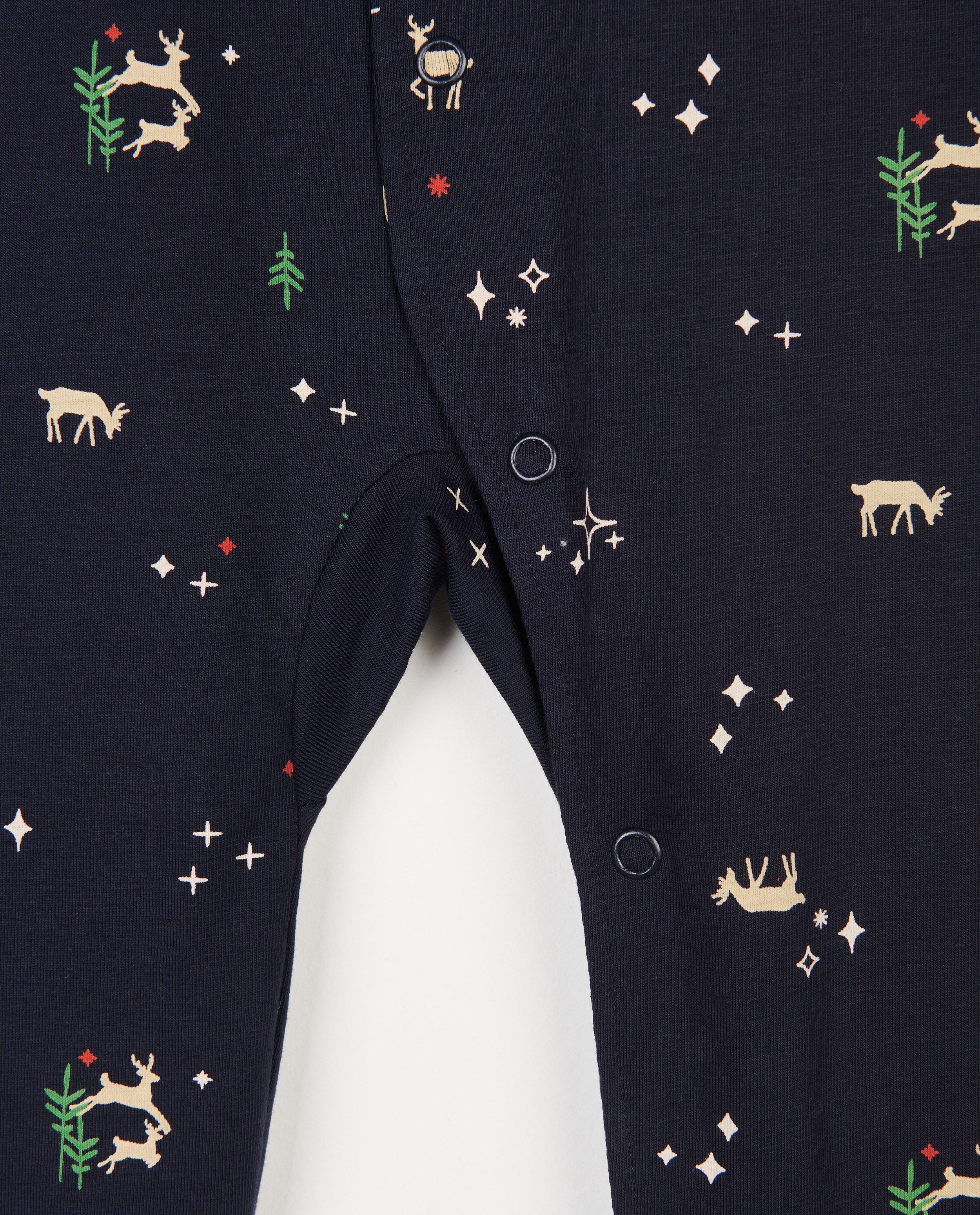 Pyjamas - Pyjama de Noël bleu, bébés