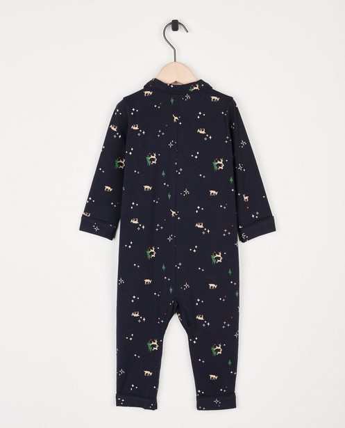 Pyjamas - Pyjama de Noël bleu, bébés