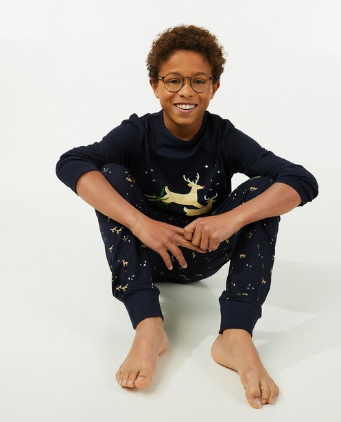 Pyjamas - Pyjama bleu de Noël, 7-14 ans