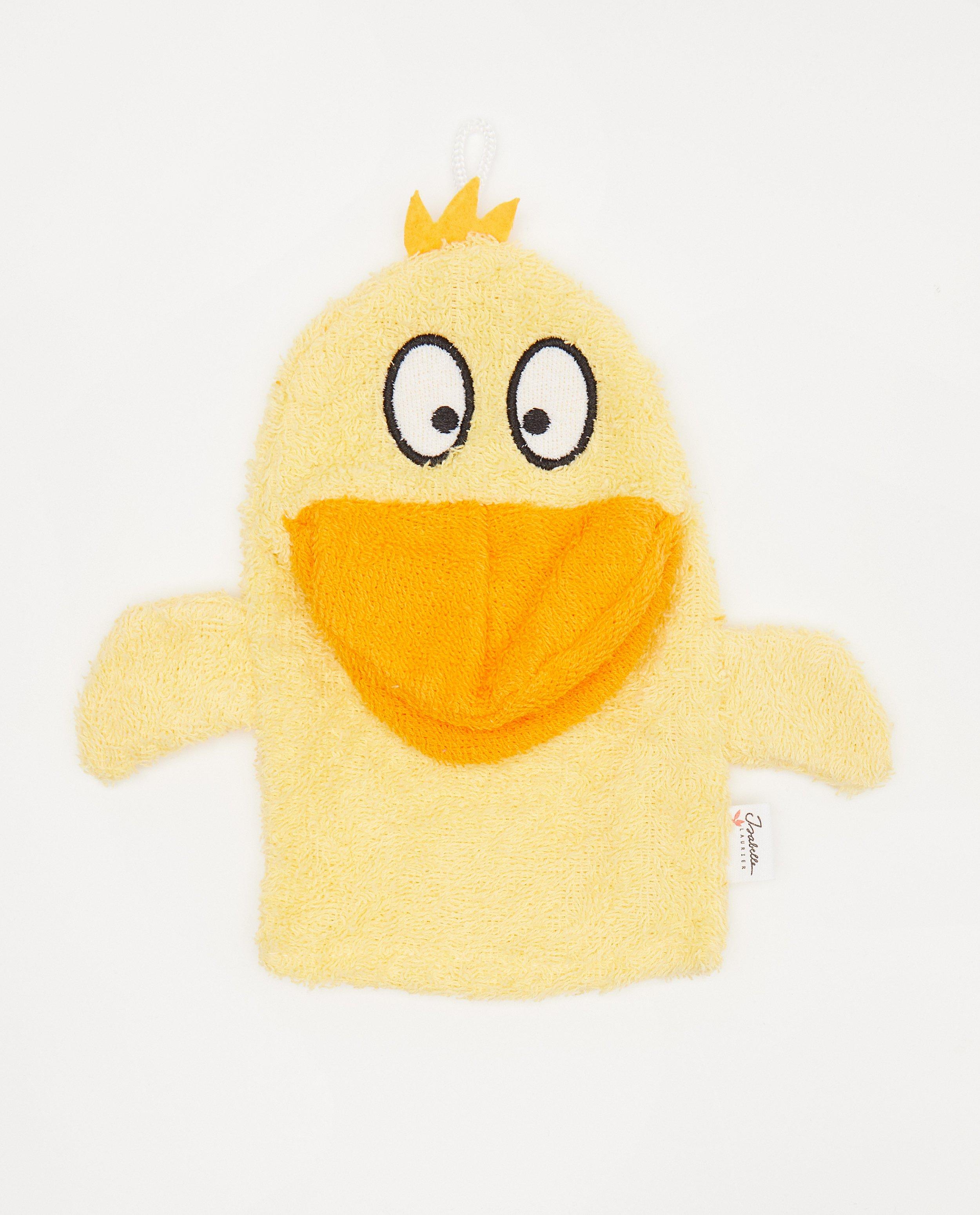 Gant de toilette « Canard » Isabelle Laurier - 100 % coton - Isabelle Laurier