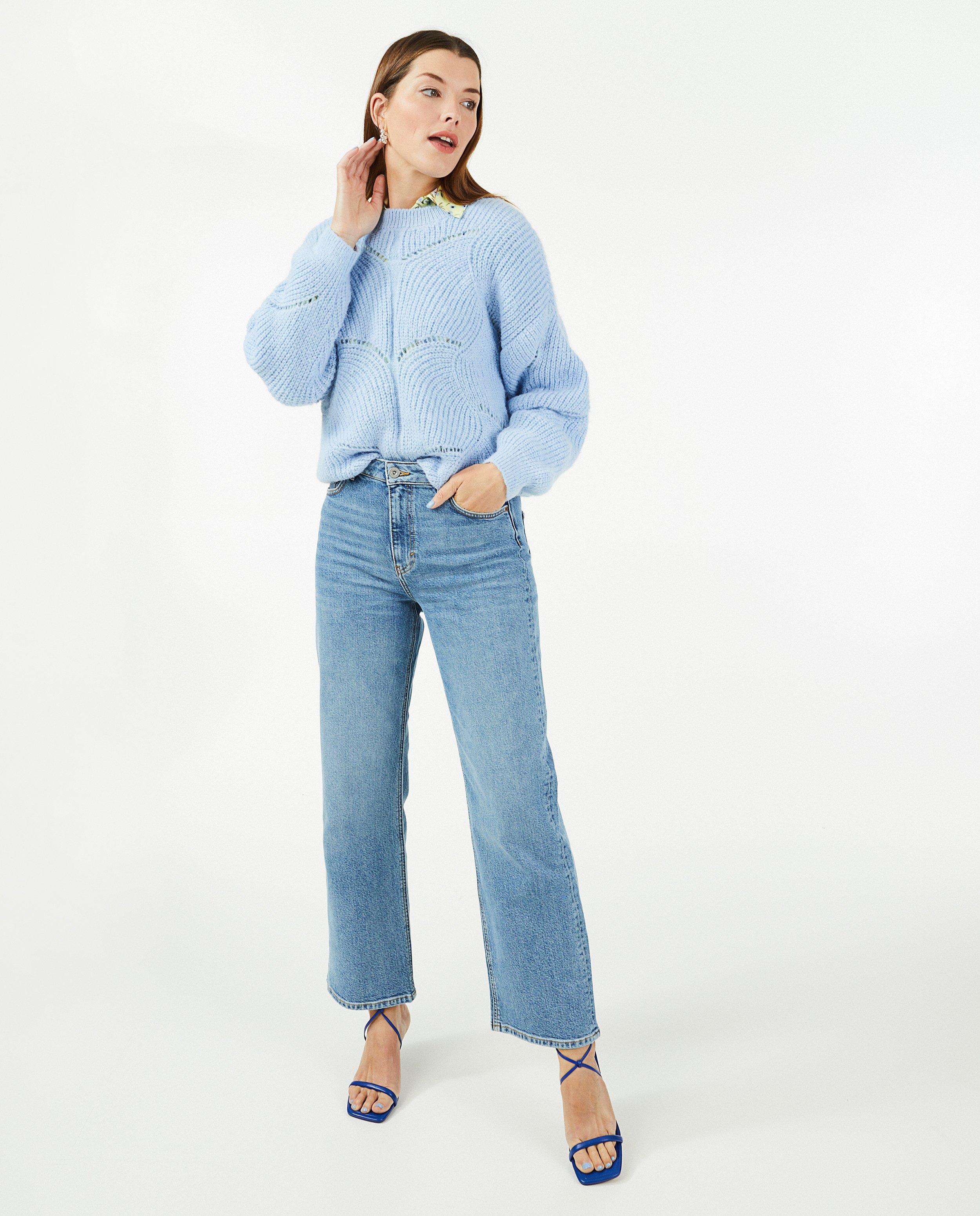 Blauwe trui Pieces - null - Pieces