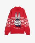 Truien - Rode Bugs Bunny-kersttrui