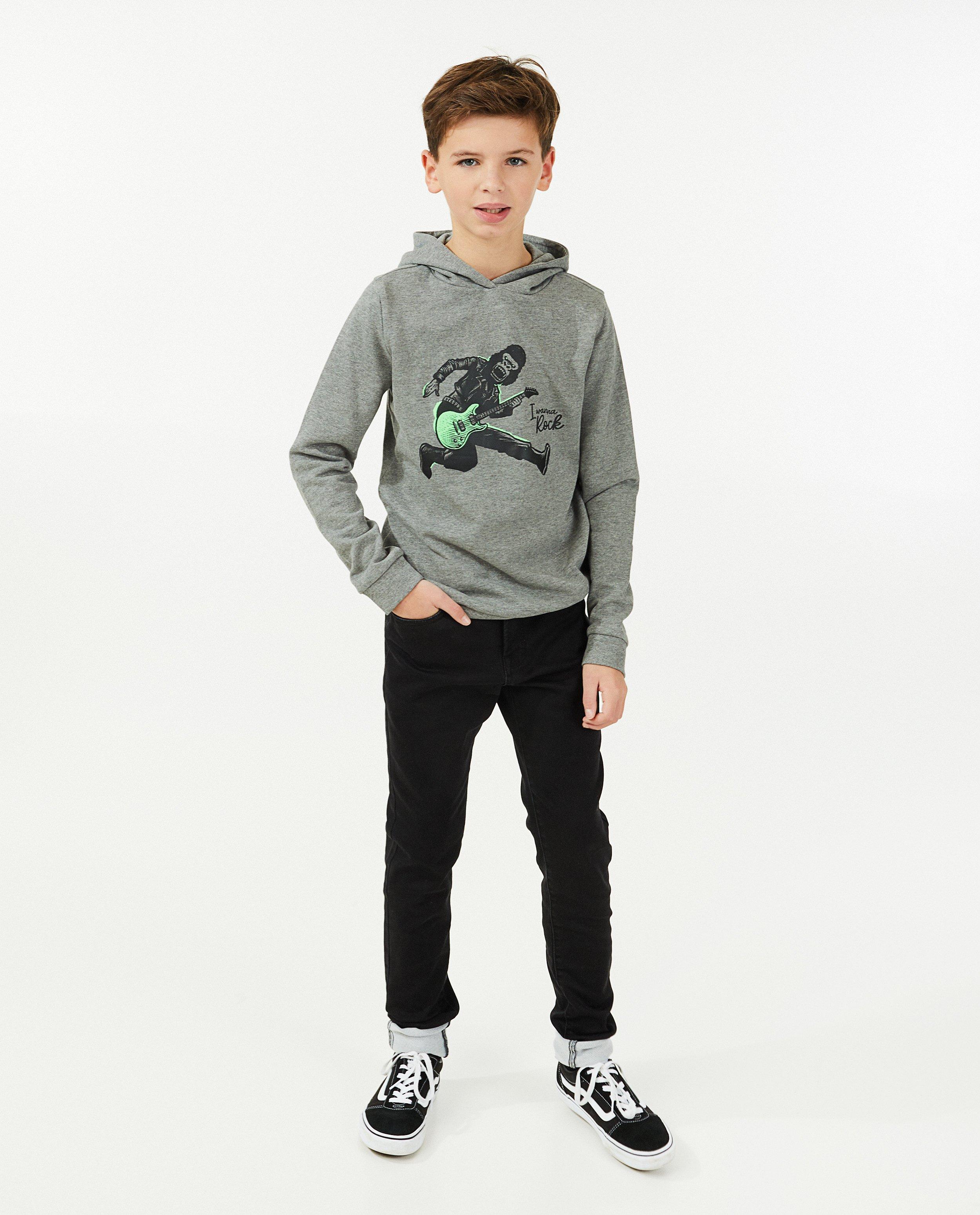 Hoodie met print BESTies - null - Besties
