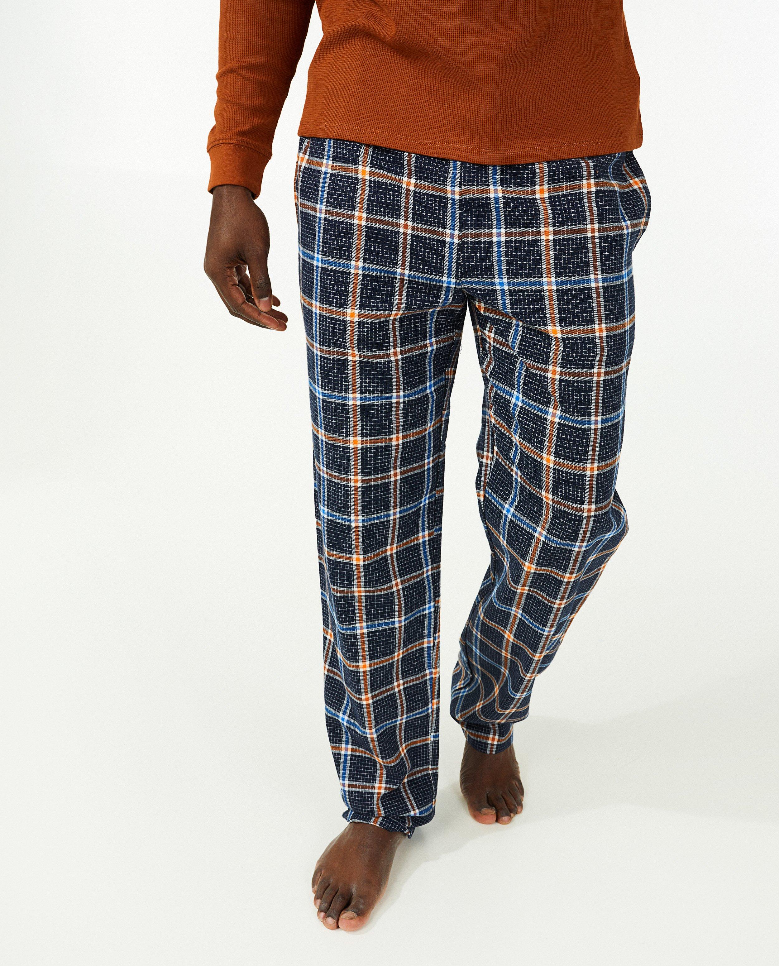 Blauwe pyjamabroek Baptiste, heren - Product Detail - donkerblauw - afbeelding nummer 2