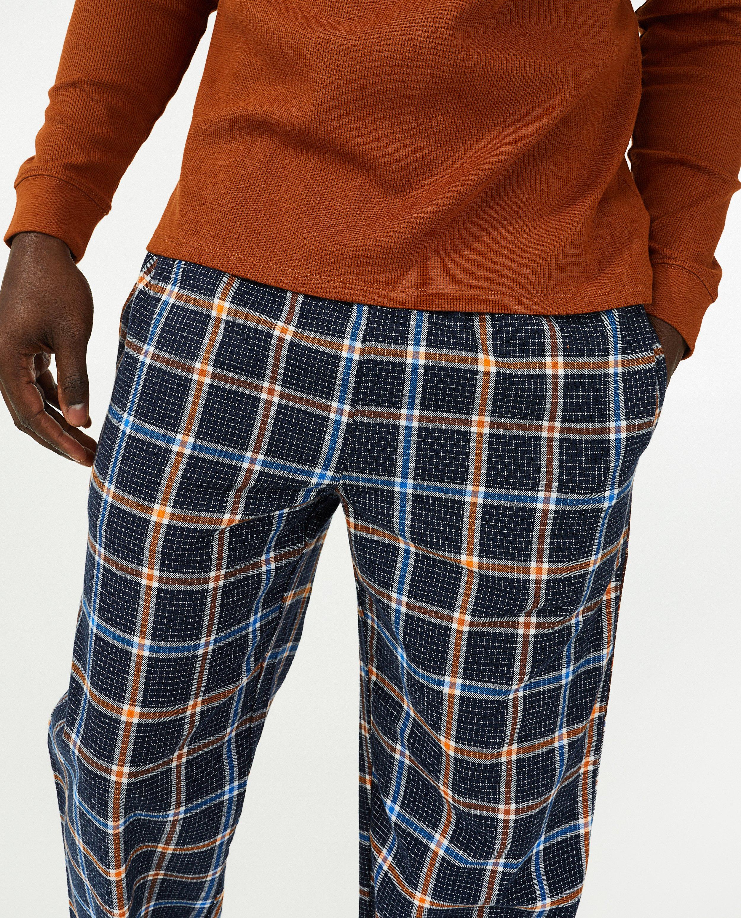 Blauwe pyjamabroek Baptiste, heren - Product Detail - donkerblauw - afbeelding nummer 4