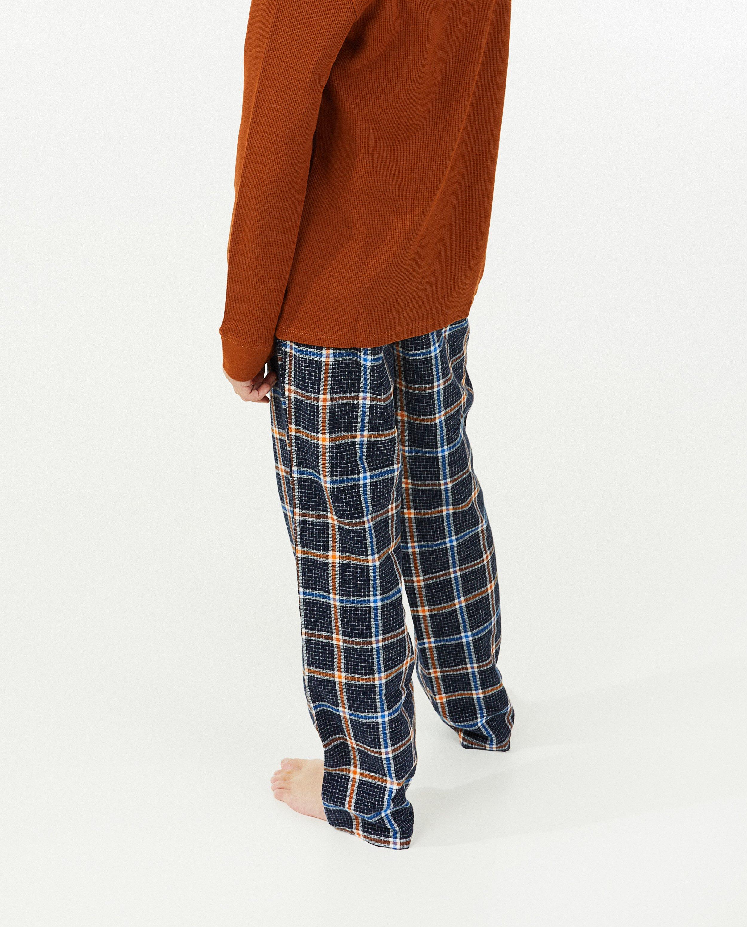Nachtkleding - Geruite pyjamabroek Baptiste, 7-14 jaar