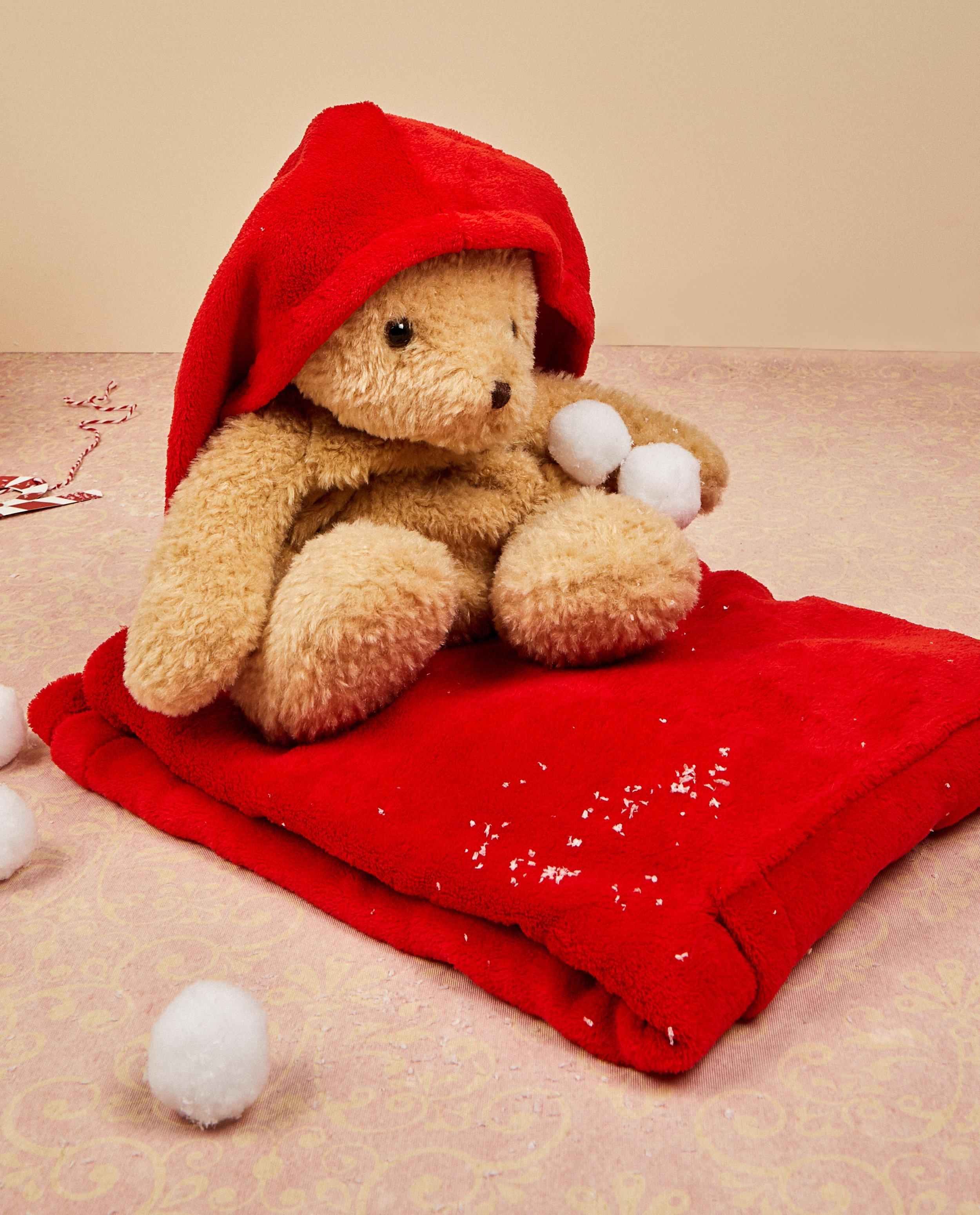 Babyspulletjes - Blanket hoodie van fleece - volwassenen