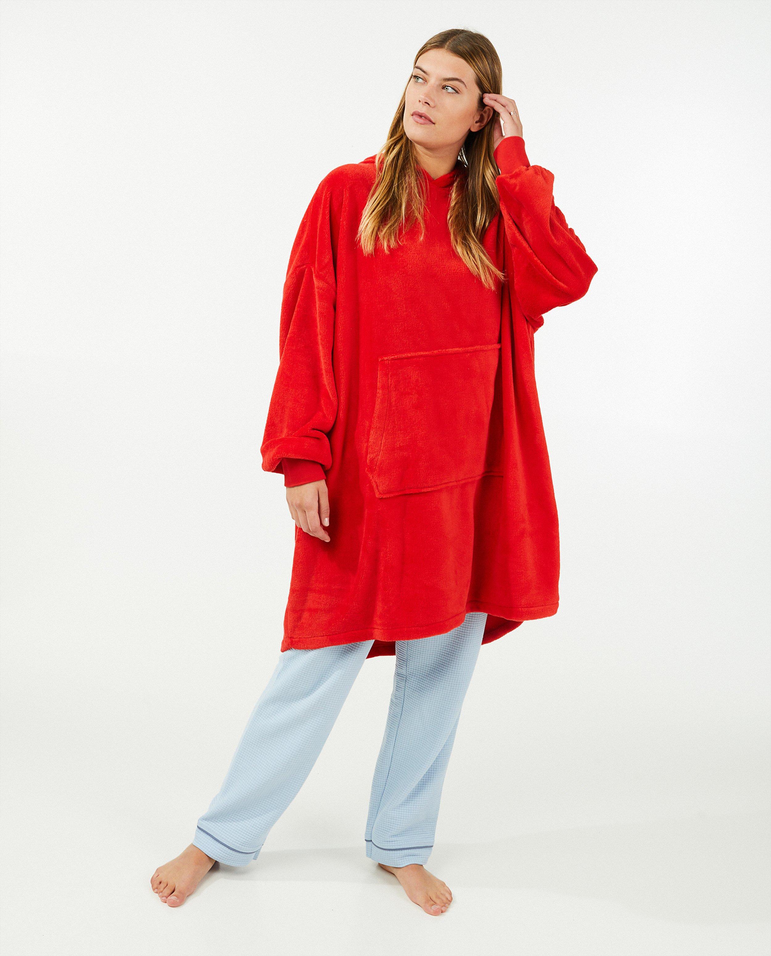 Babyspulletjes - Blanket hoodie van fleece - volwassenen