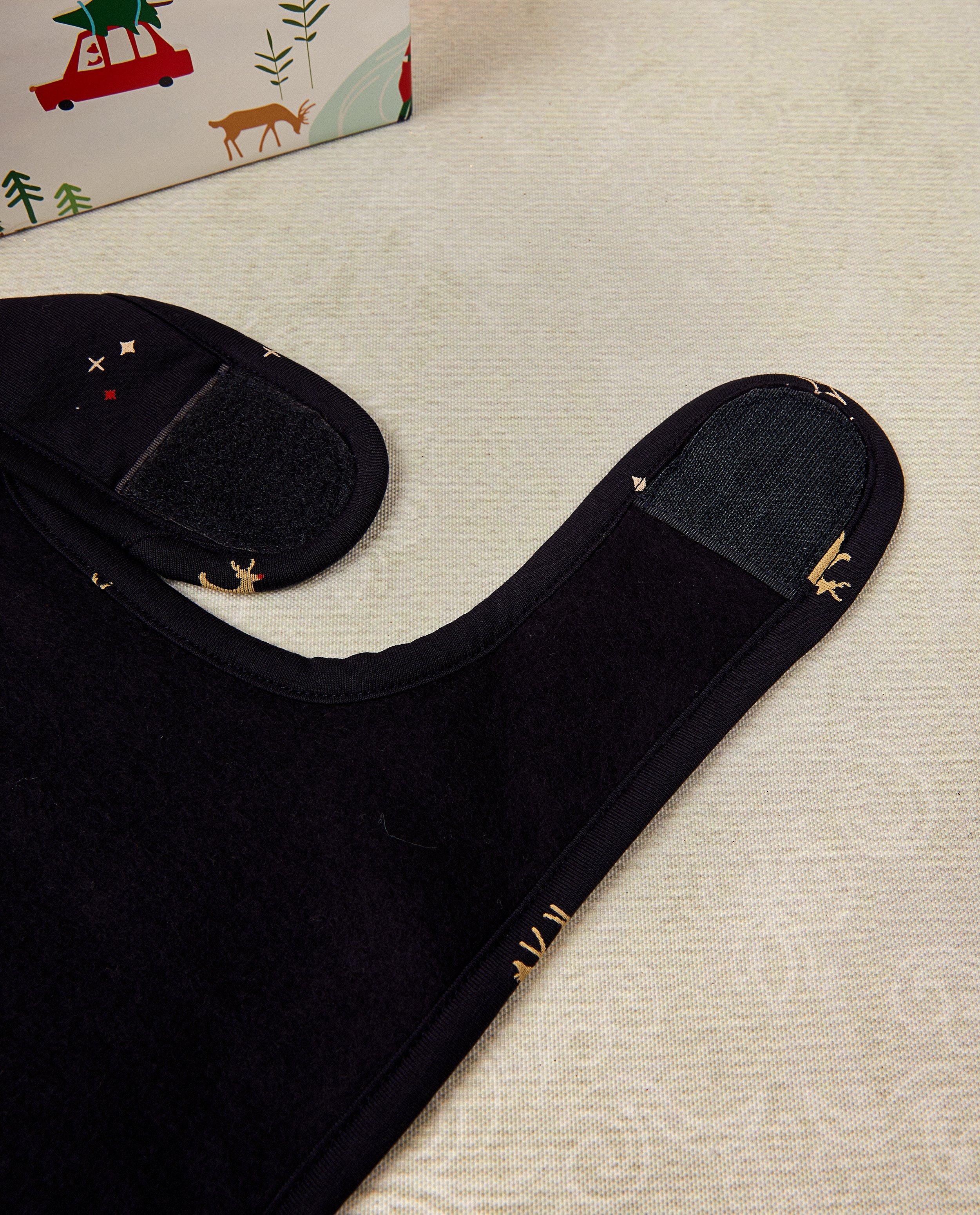 Accessoires pour bébés - Bavoir de Noël bleu unisexe