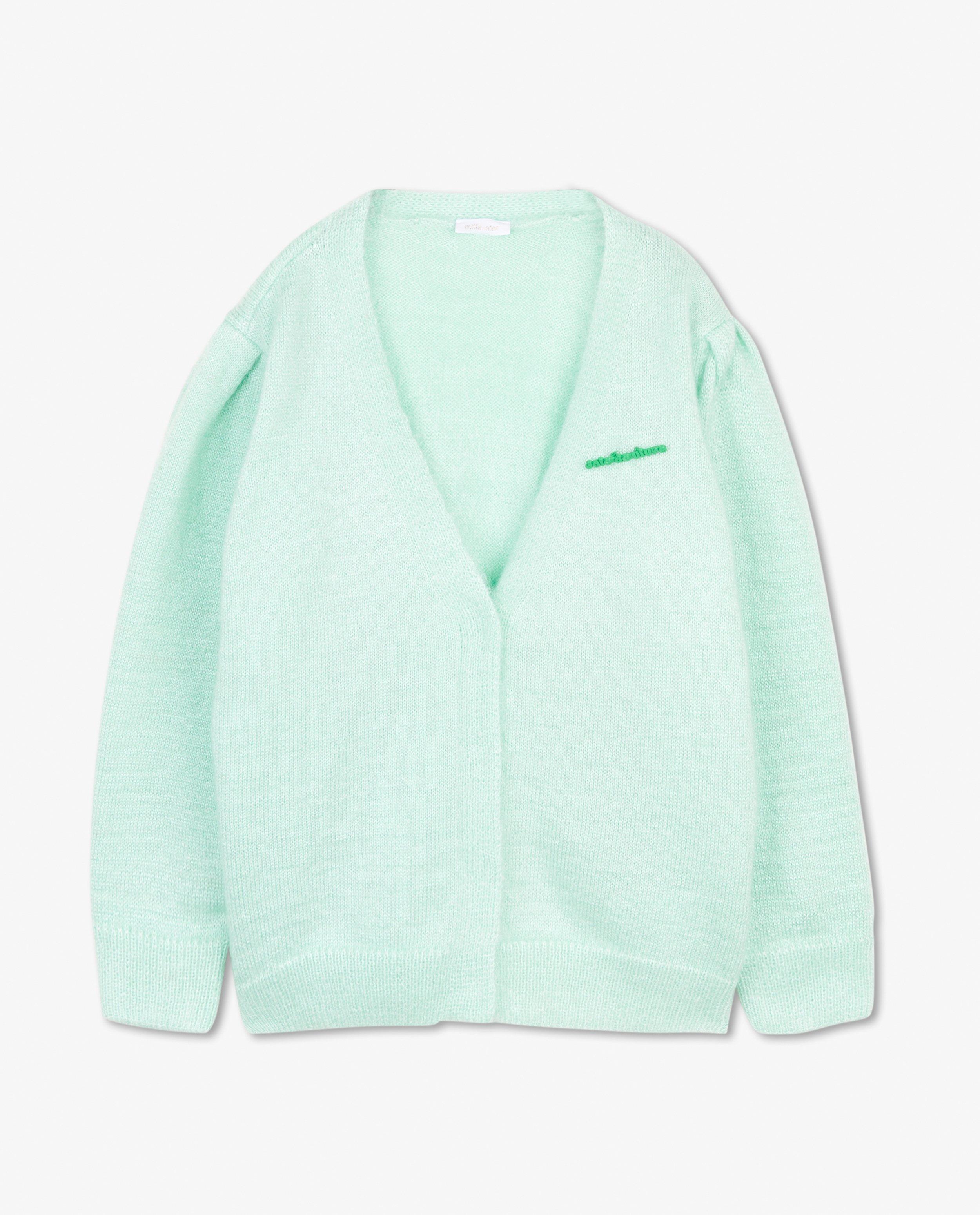 Mintgroene cardigan Communie - Product Detail - lichtgroen - afbeelding nummer 4