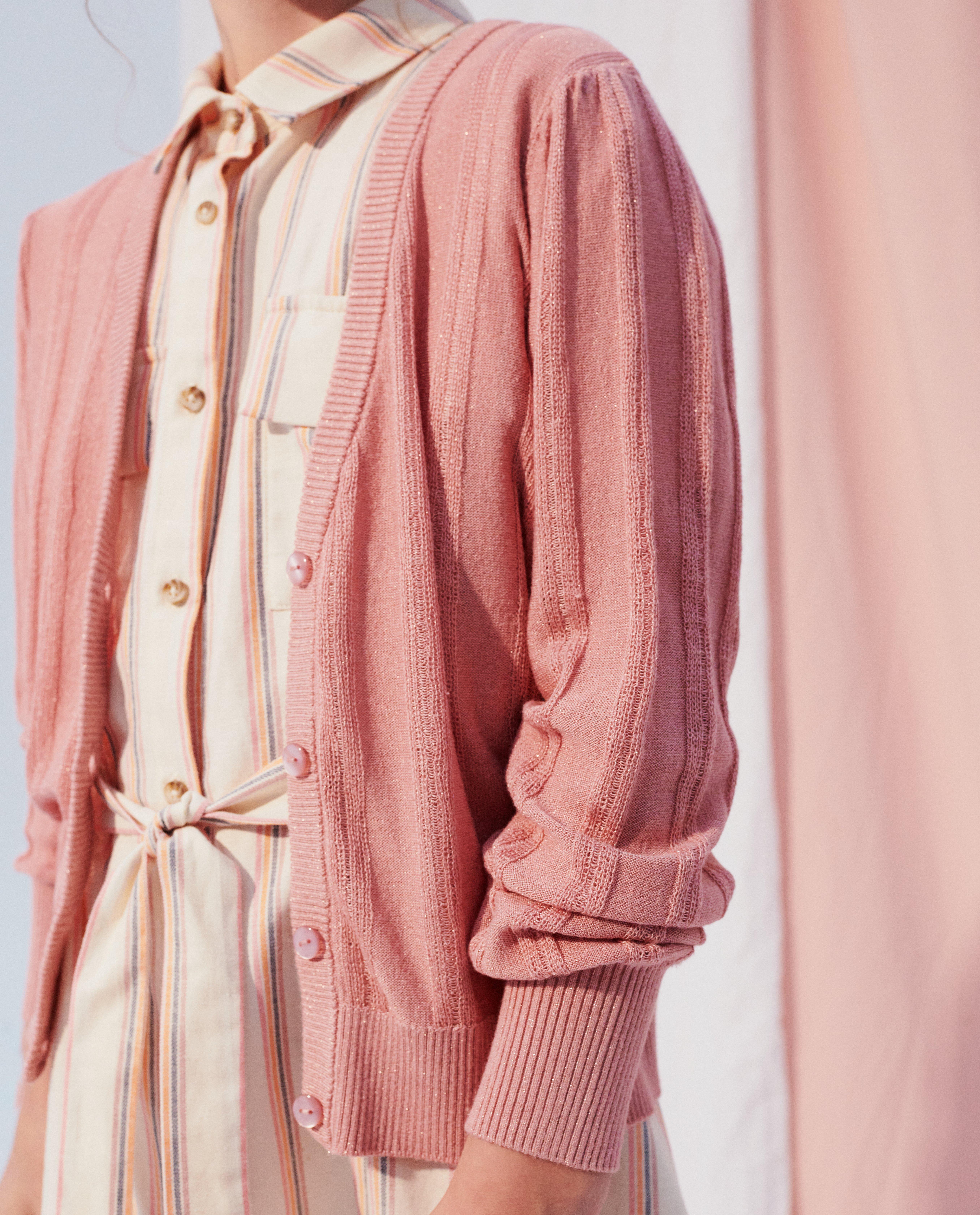 Roze cardigan Communie - null - Milla Star