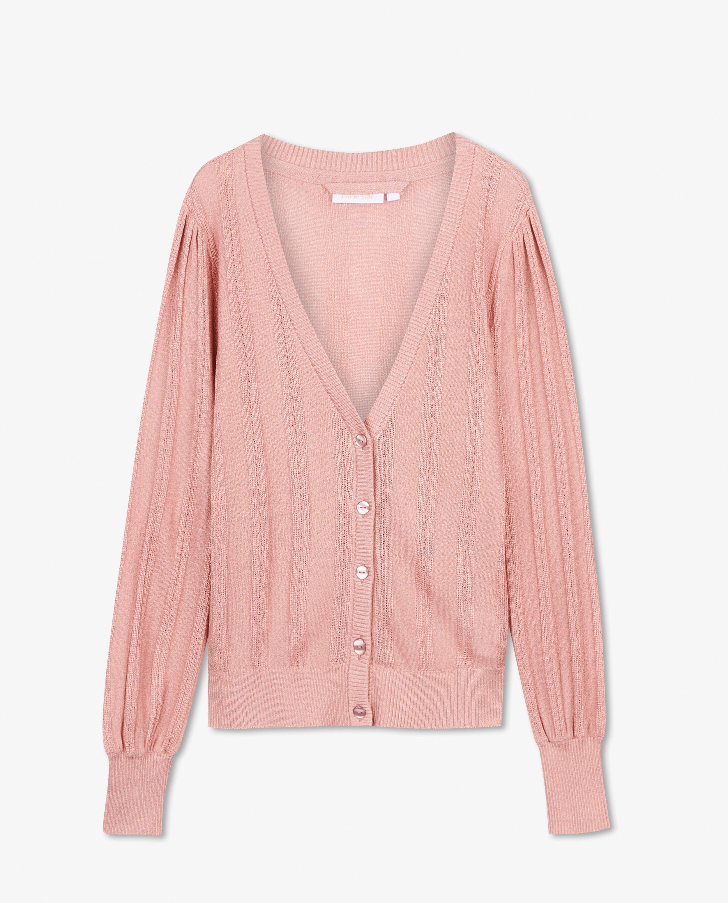 Cardigan - Roze cardigan Communie