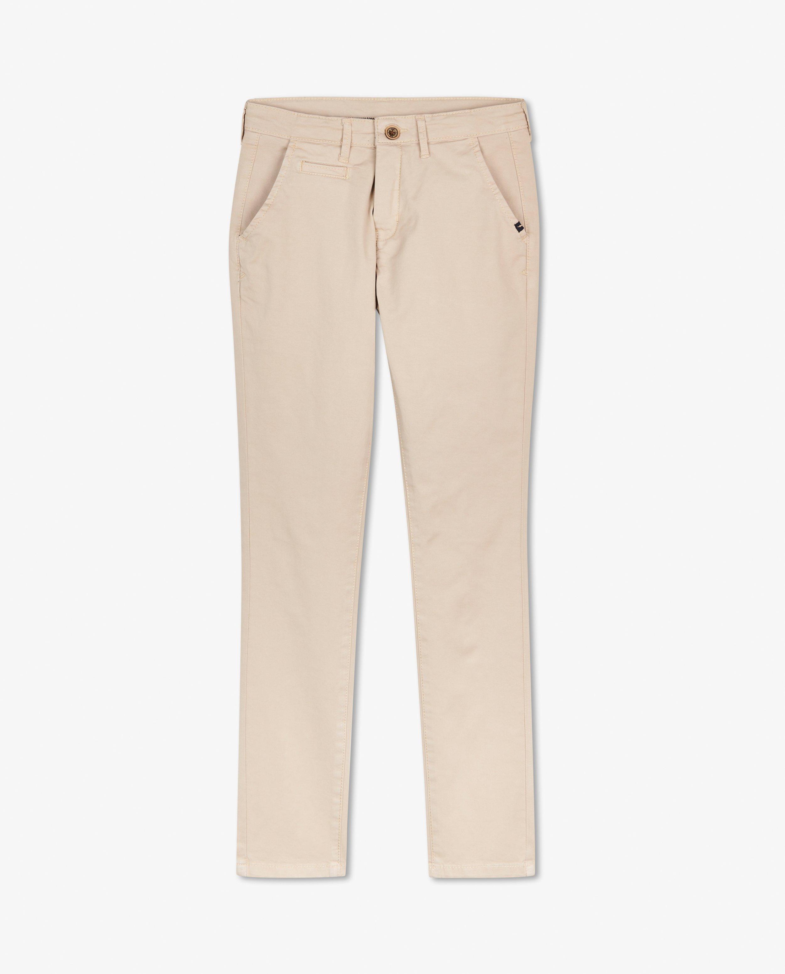 Pantalons - Pantalon slim beige Communion