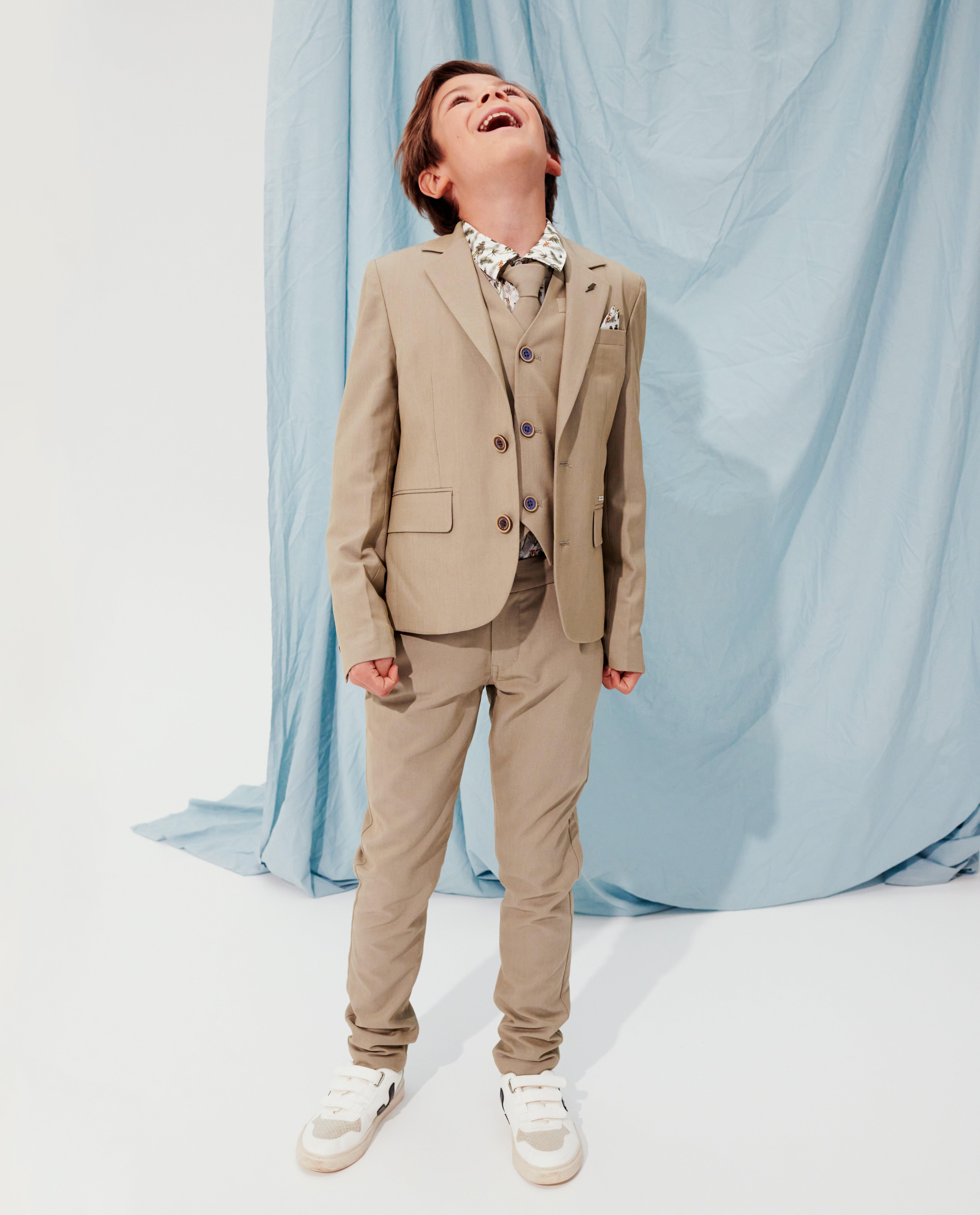 Gilet brun Communion - null - Kidz Nation