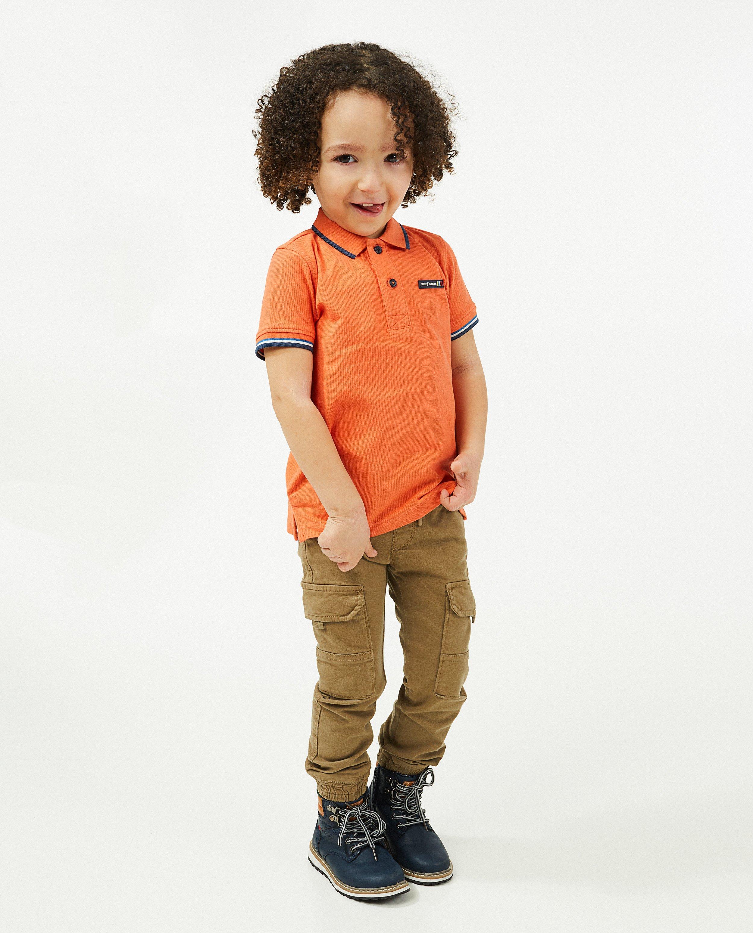 Bruine cargobroek, 2-7 jaar - null - Kidz Nation