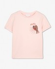 T-shirts - Roze T-shirt met  print Communie