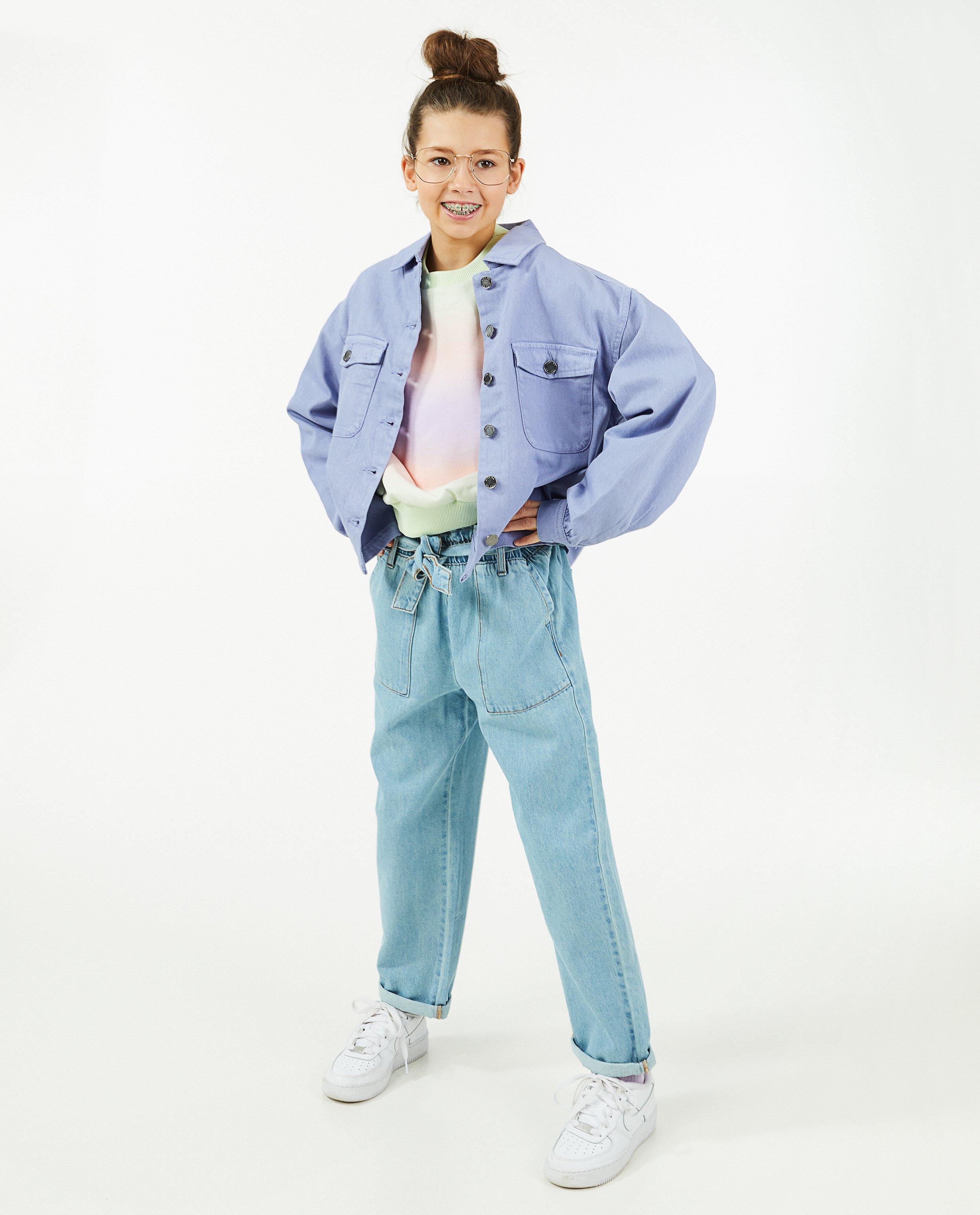 Veste en jeans lilas #LikeMe - null - Like Me